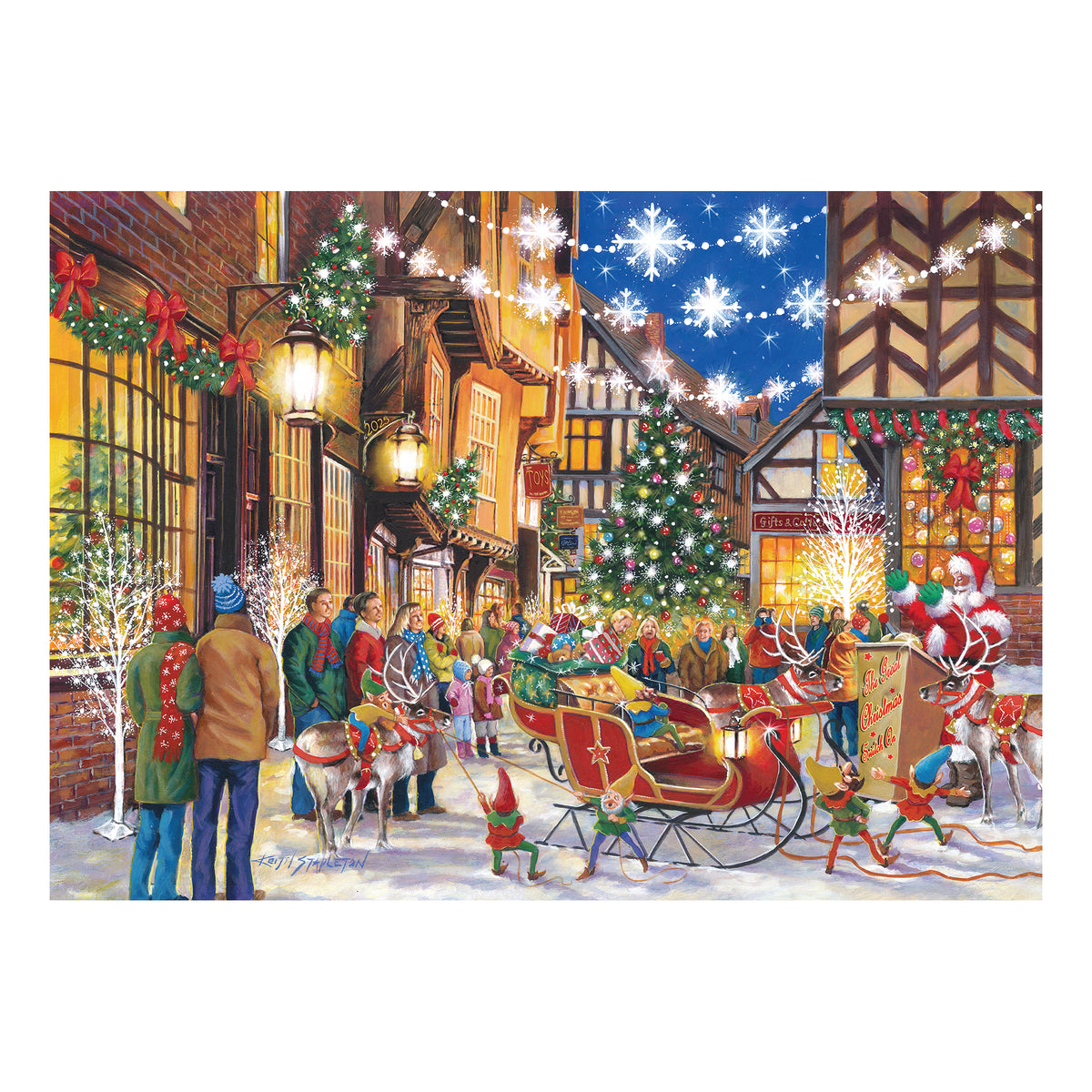 No.20 - Santa Switch On 500 Puzzle (3 Years +)