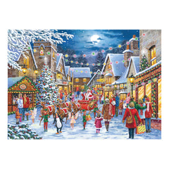 Christmas Shopping - 4 x 500 Piece (3 Years +)