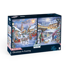 Christmas Is Coming - 2 x BIG 500 Piece (3 Years +)