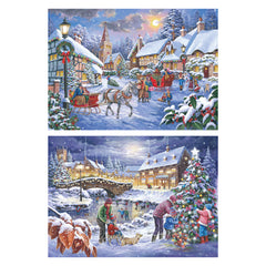 Christmas Is Coming - 2 x BIG 500 Piece (3 Years +)