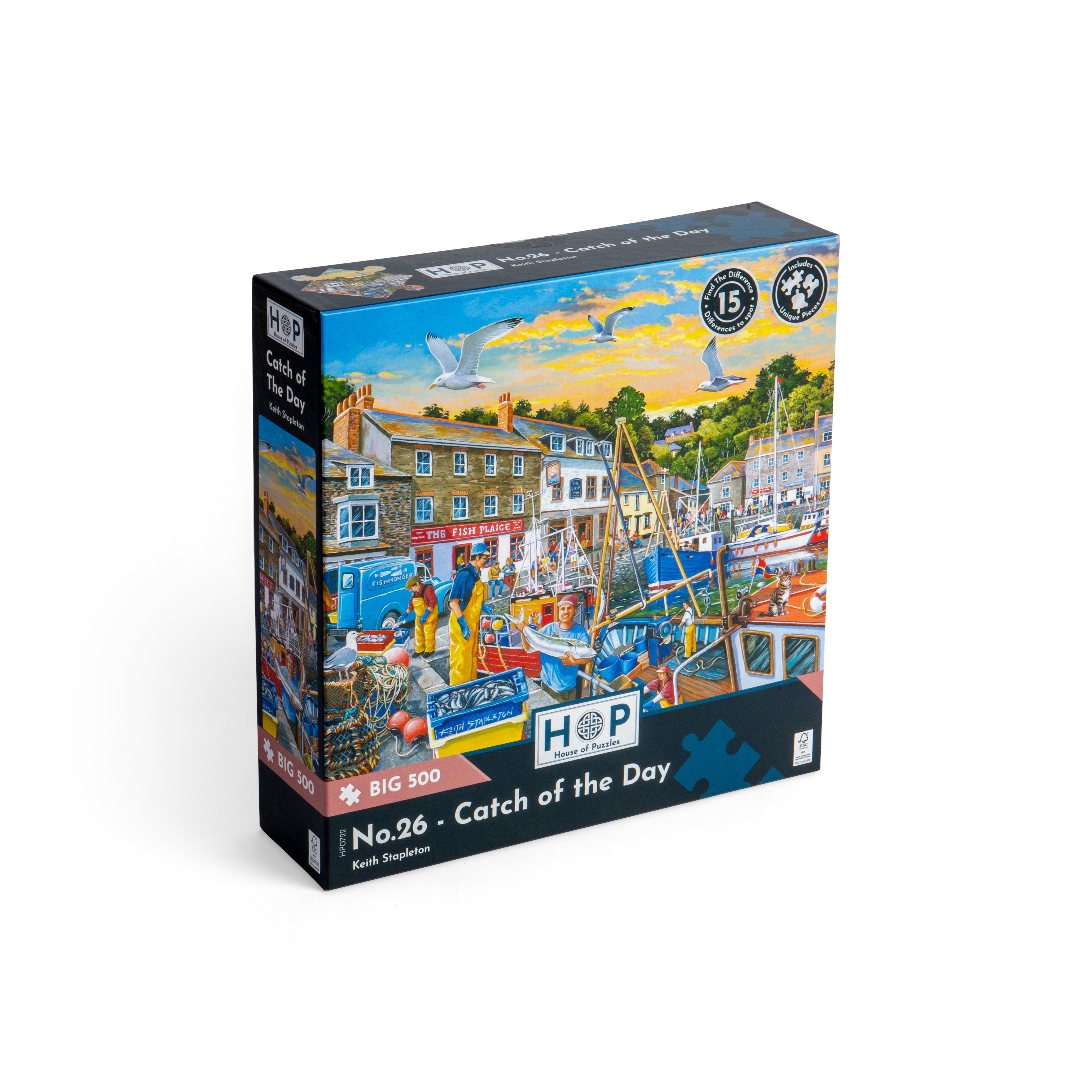 No.26 Catch of the Day BIG 500 Puzzle (3 Years +)