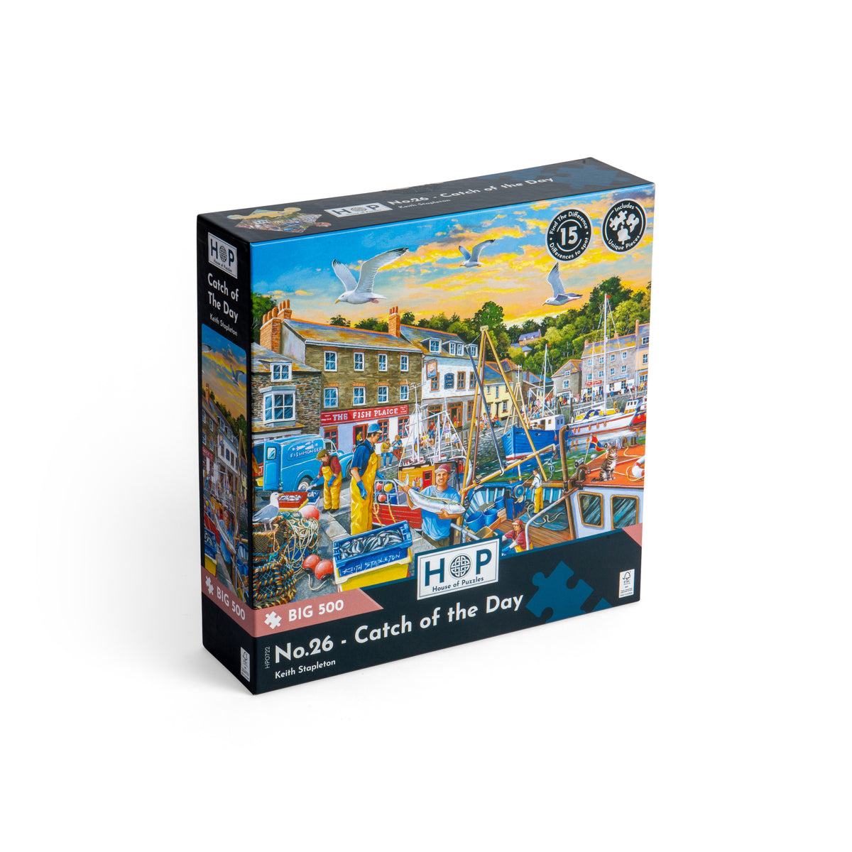 No.26 Catch of the Day BIG 500 Puzzle (3 Years +)