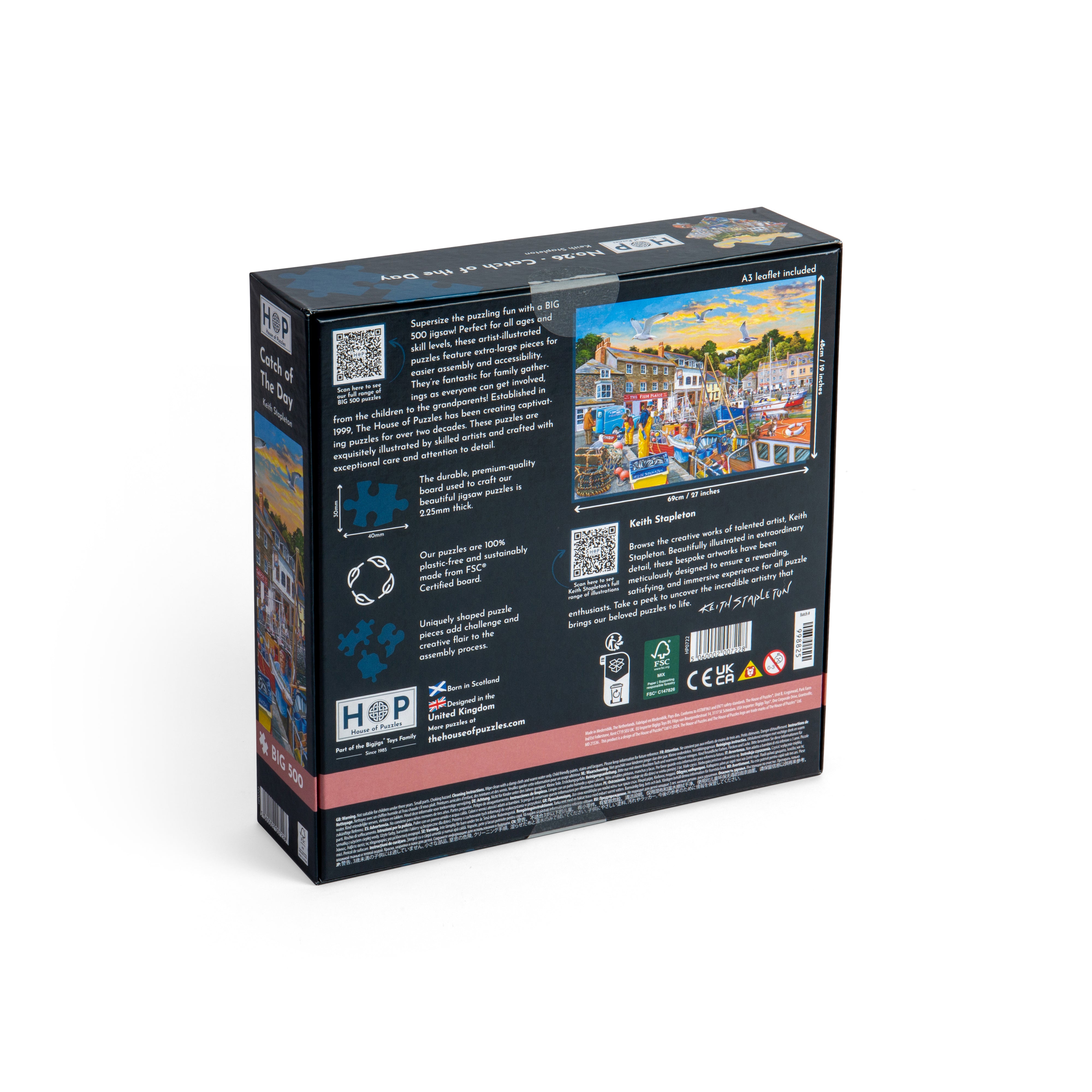 No.26 Catch of the Day BIG 500 Puzzle (3 Years +)