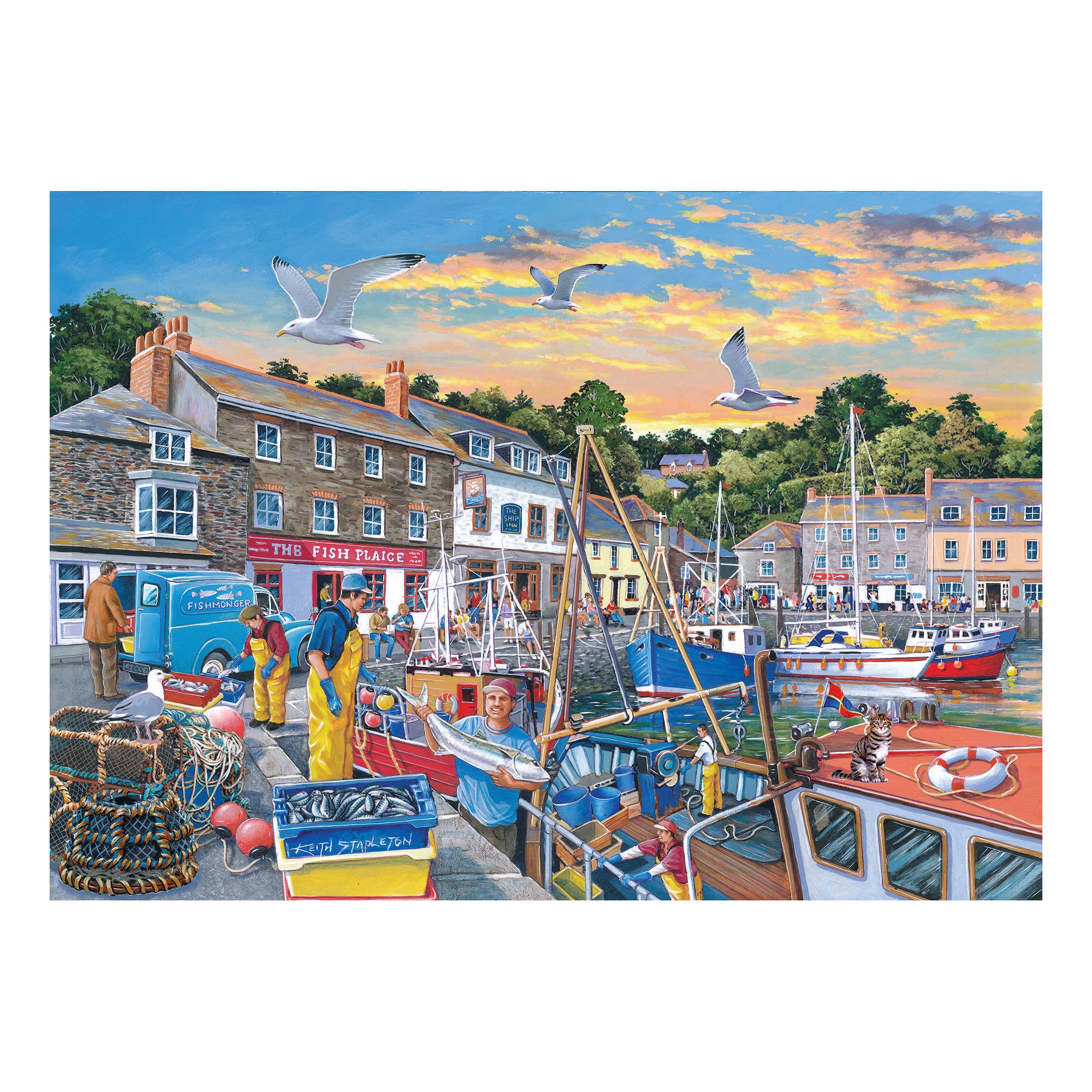 No.26 Catch of the Day BIG 500 Puzzle (3 Years +)