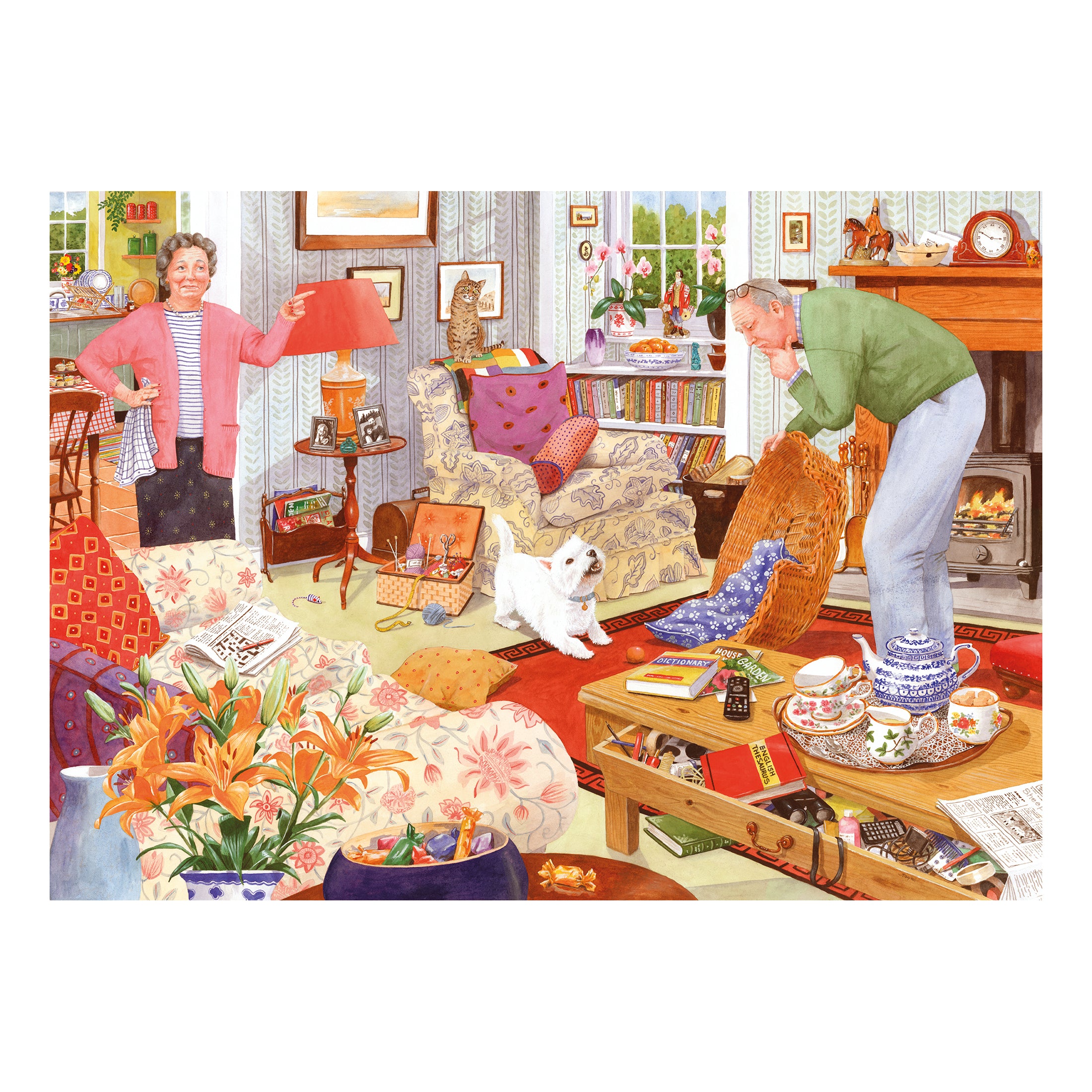 Where are my Glasses? BIG 500 Puzzle (3 Years +)