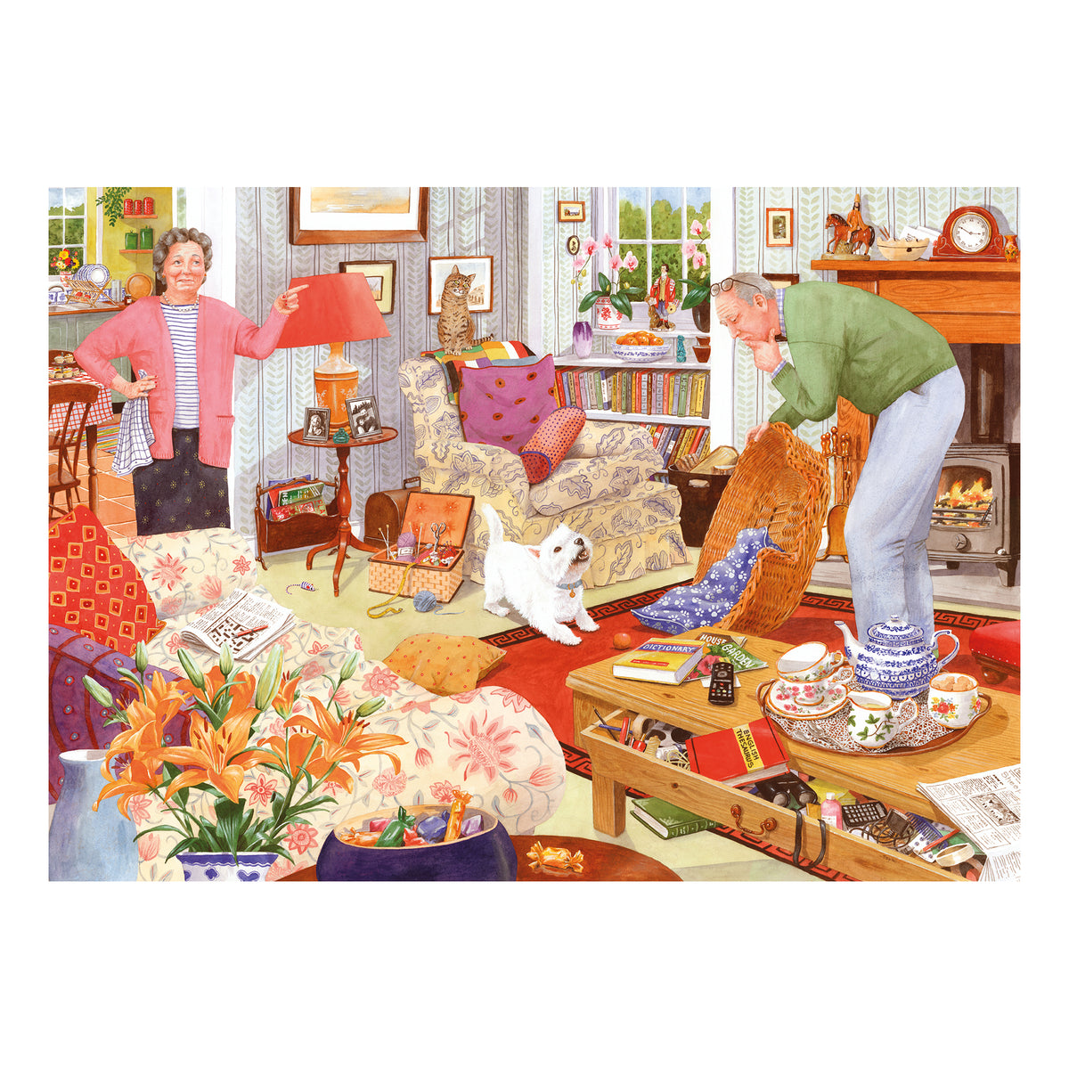 Where are my Glasses? BIG 500 Puzzle (3 Years +)