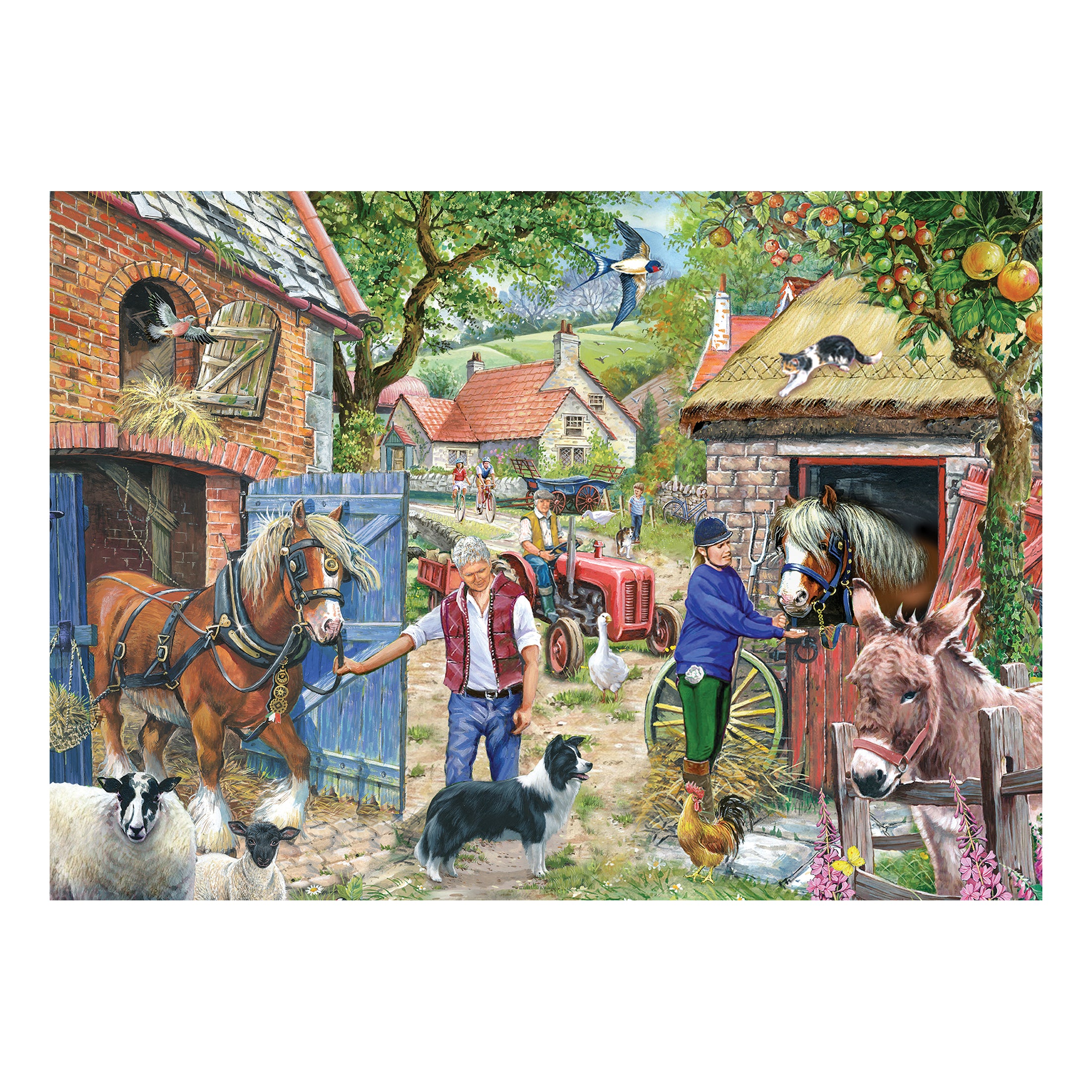 Appletree Lane BIG 500 Puzzle (3 Years +)