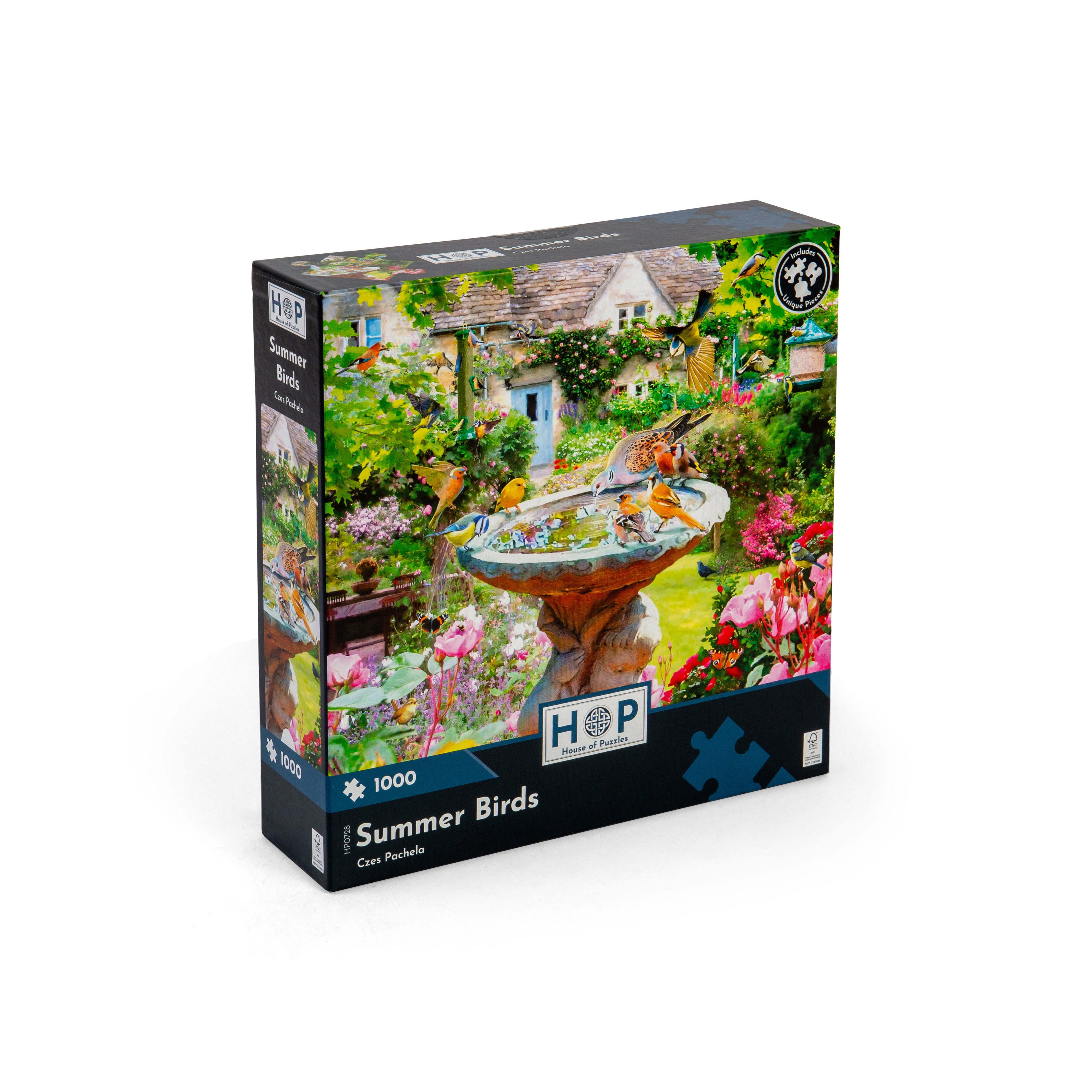 Summer Birds 1000 Piece Puzzle (3 Years +)