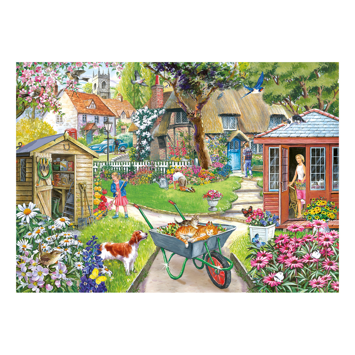 Bloomin' Lovely 1000 Piece Puzzle (3 Years +)