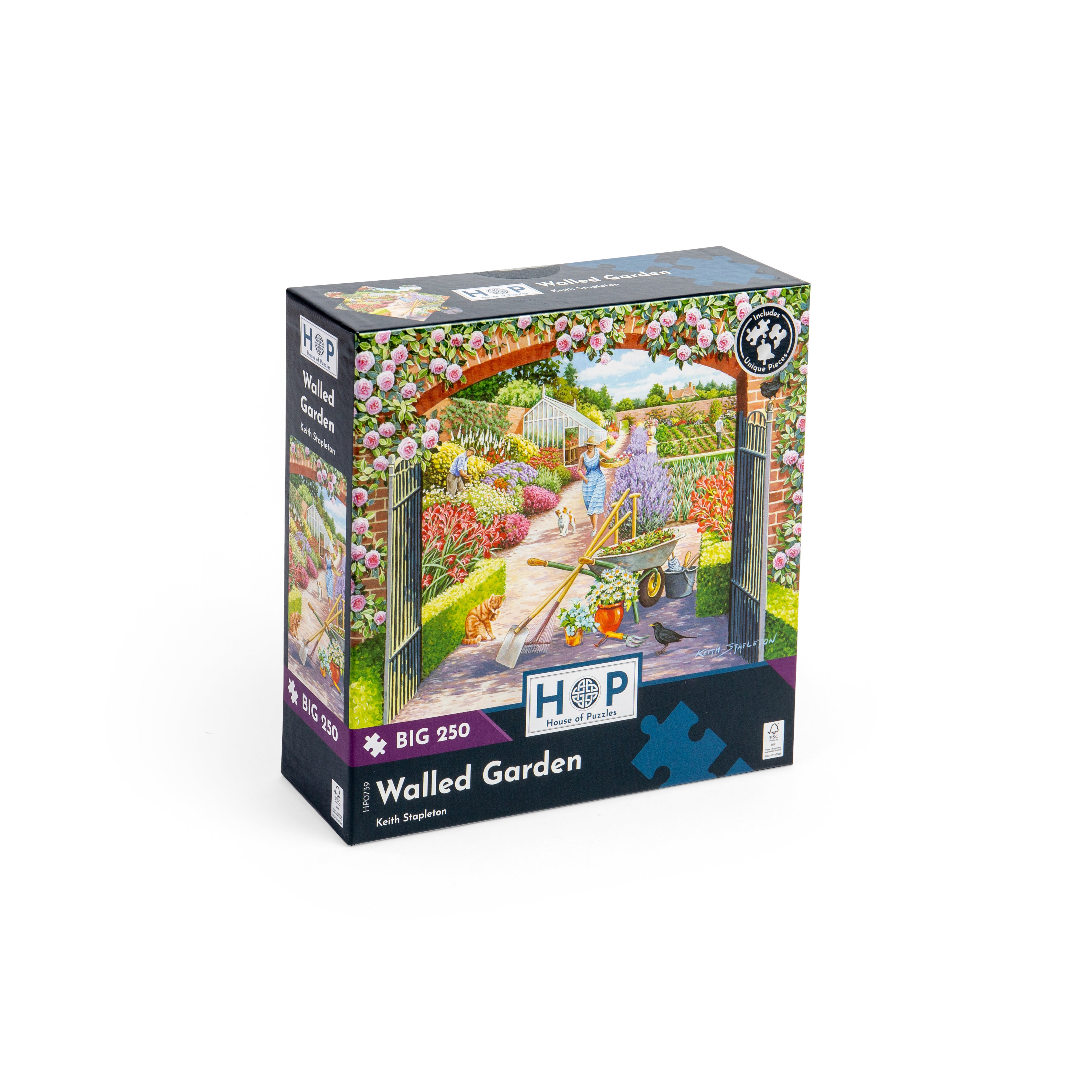 Walled Garden BIG 250 Puzzle (3 Years +)
