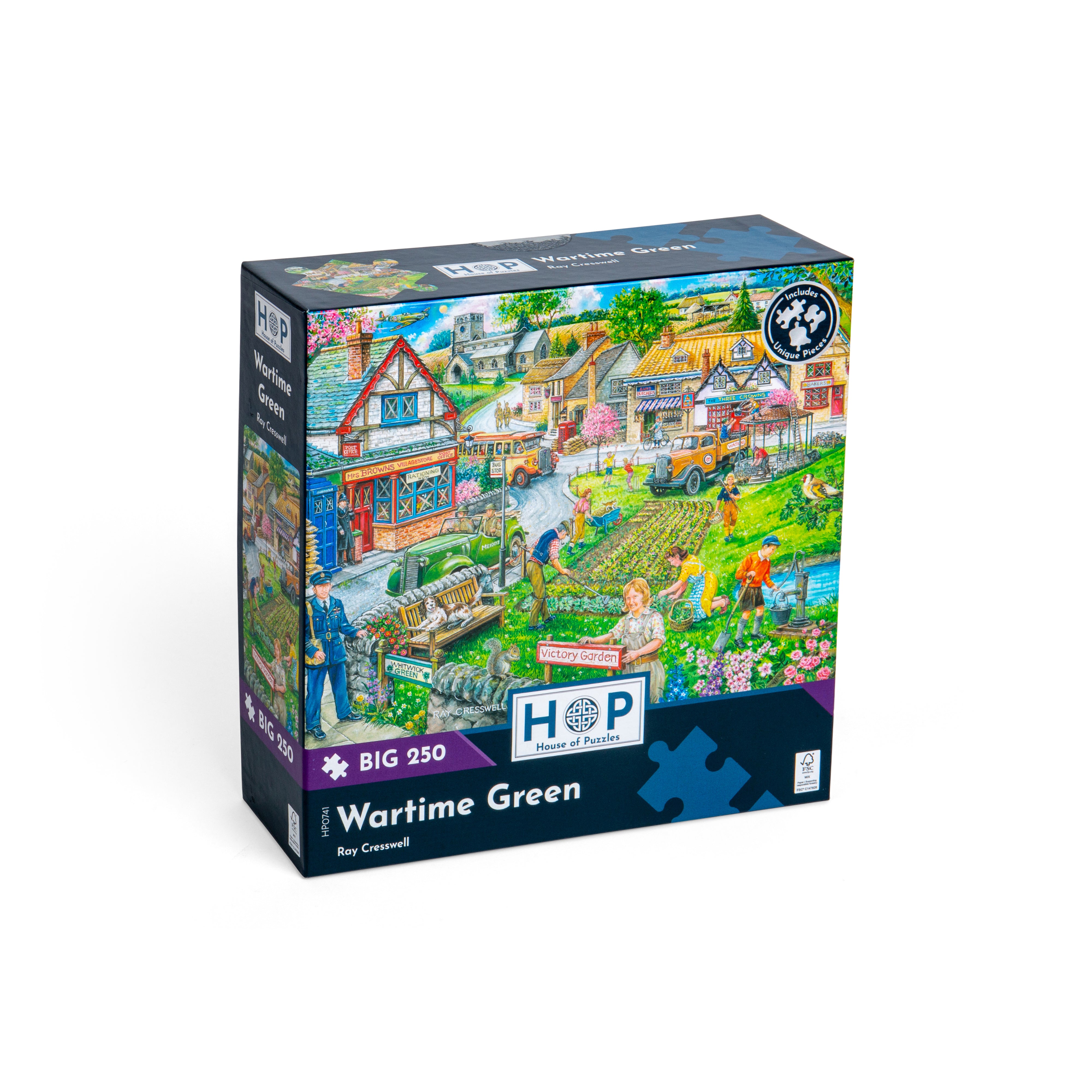 Wartime Green BIG 250 Puzzle (3 Years +)