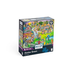 Sixties Green BIG 250 Puzzle (3 Years +)
