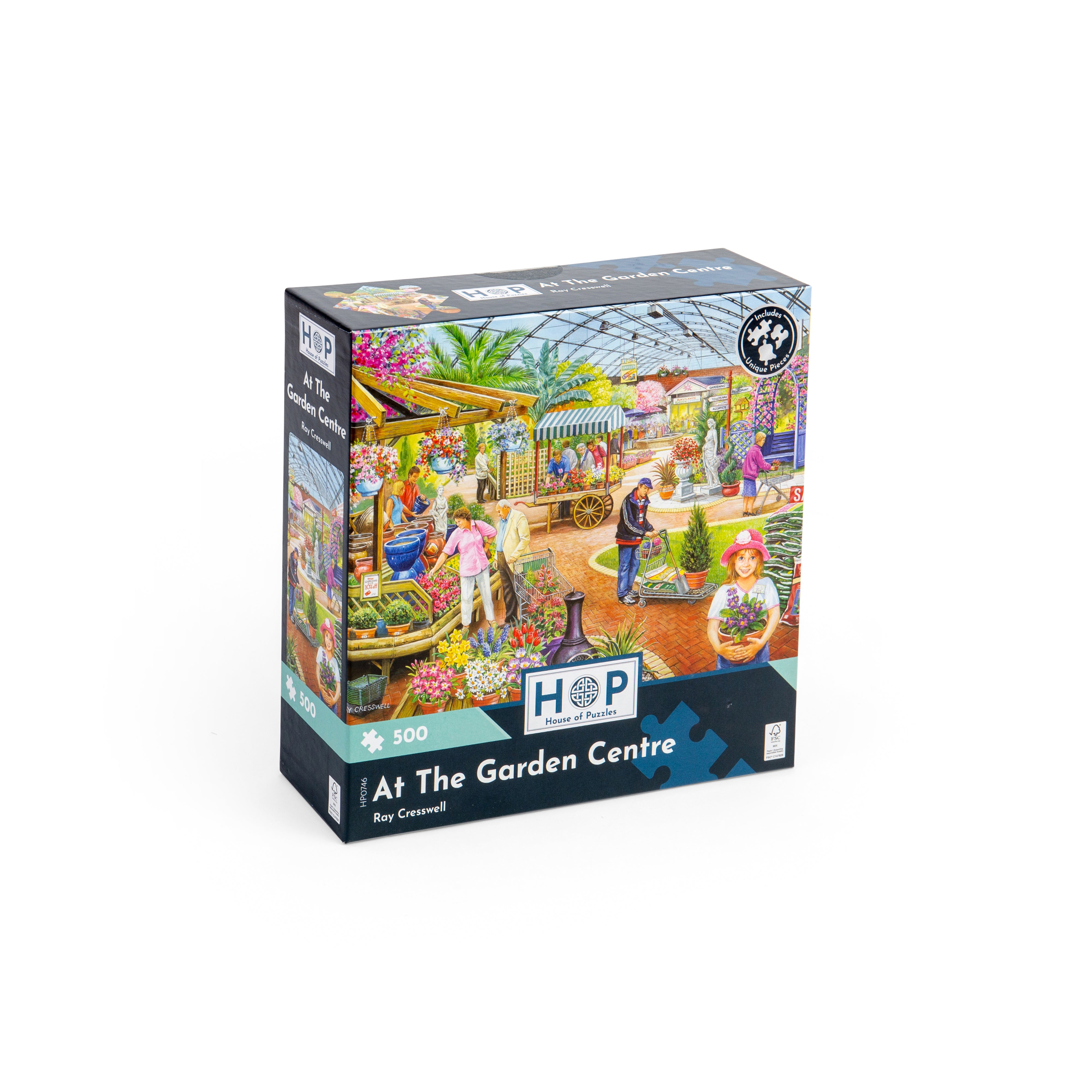At The Garden Centre 500 Puzzle (3 Years +)