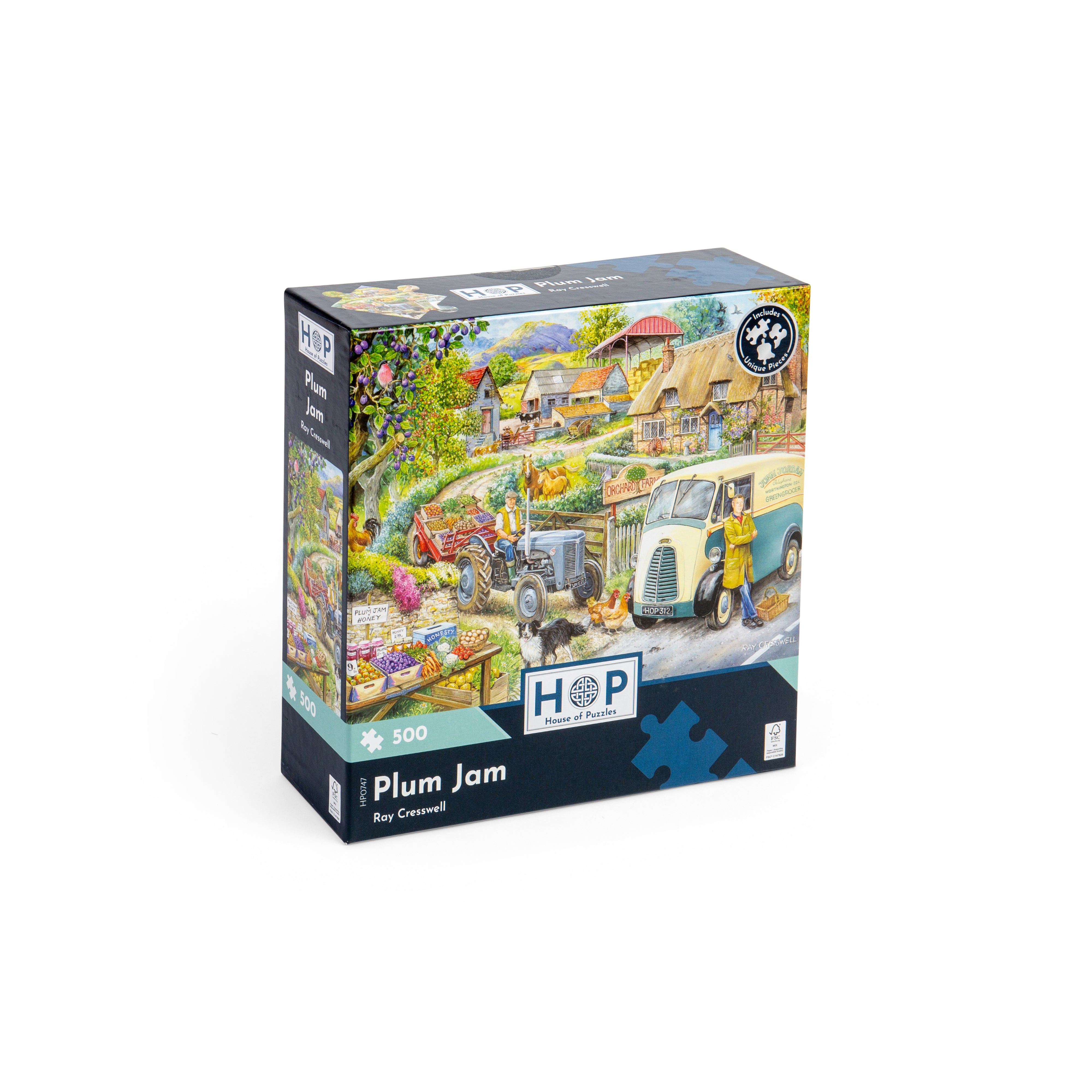 Plum Jam 500 Puzzle (3 Years +)