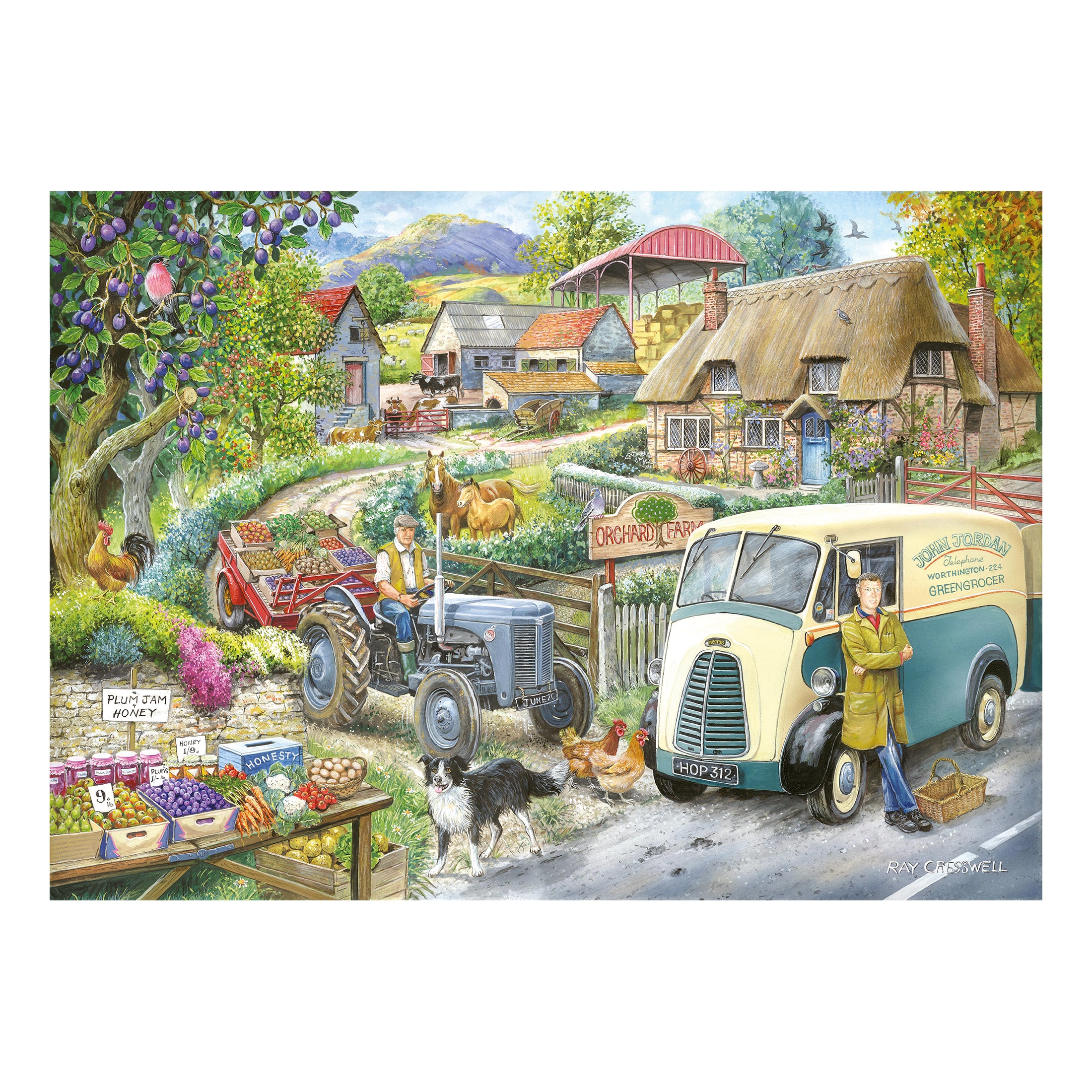 Plum Jam 500 Puzzle (3 Years +)