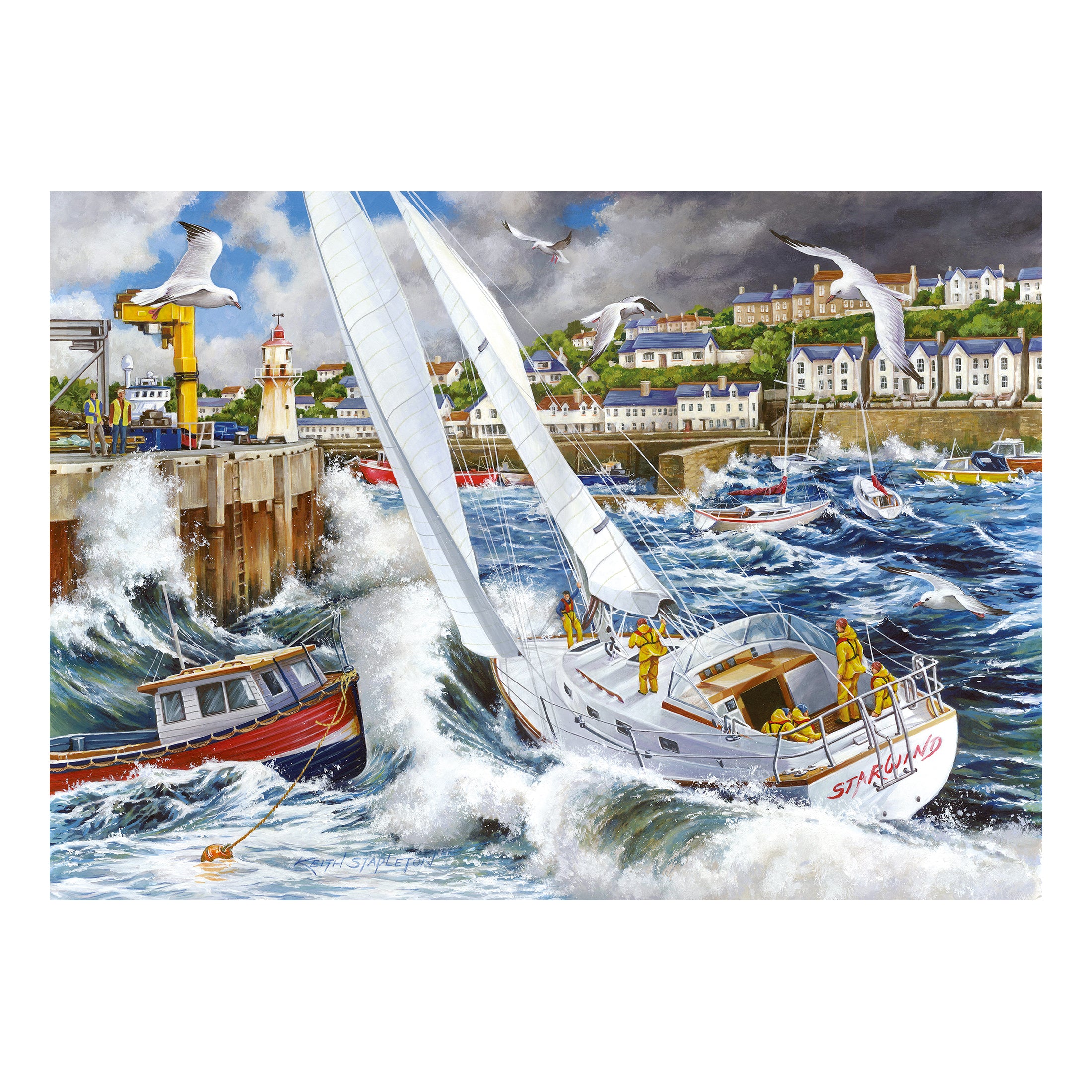 Storm Chased 500 Puzzle (3 Years +)