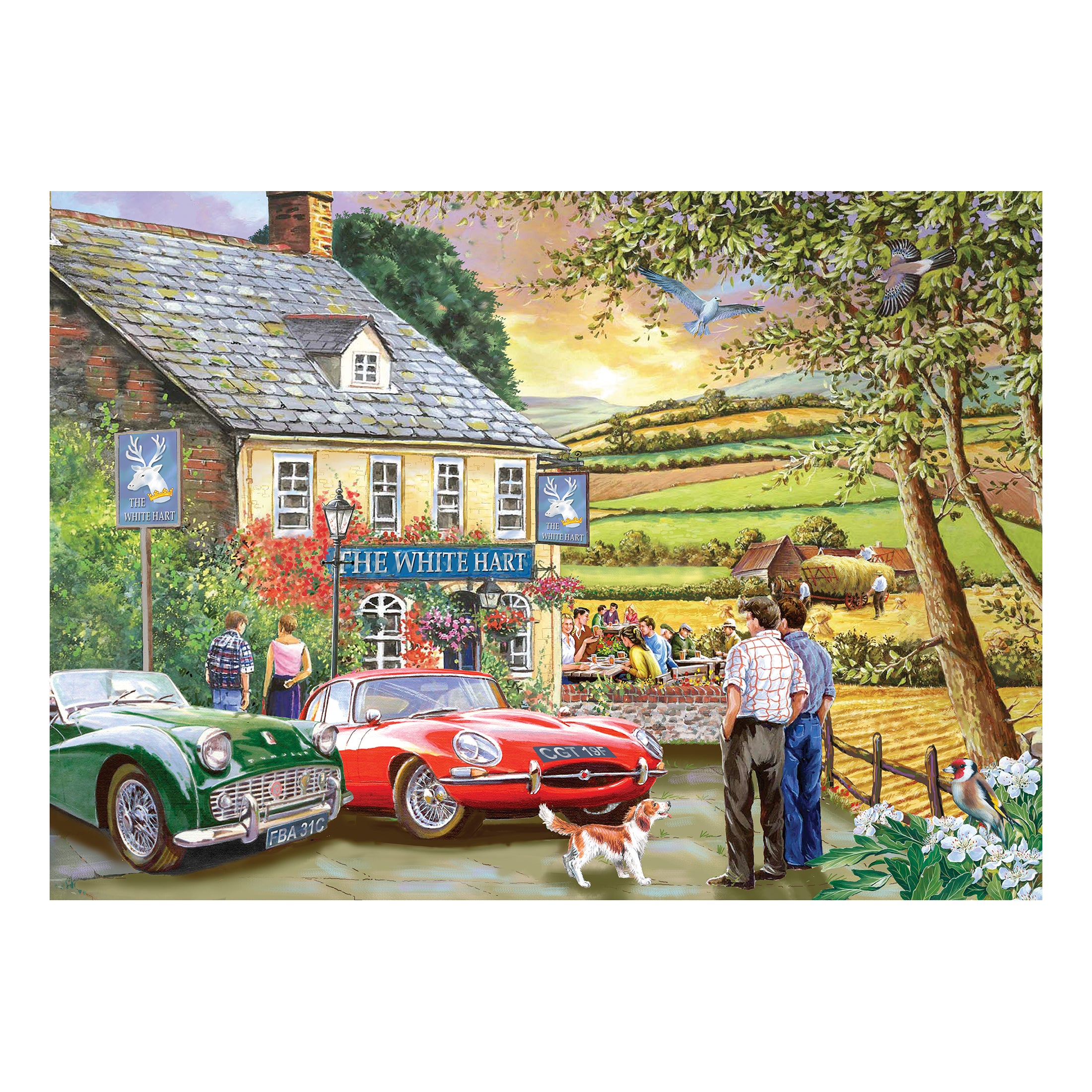 Pleasant Evening 500 Puzzle (3 Years +)