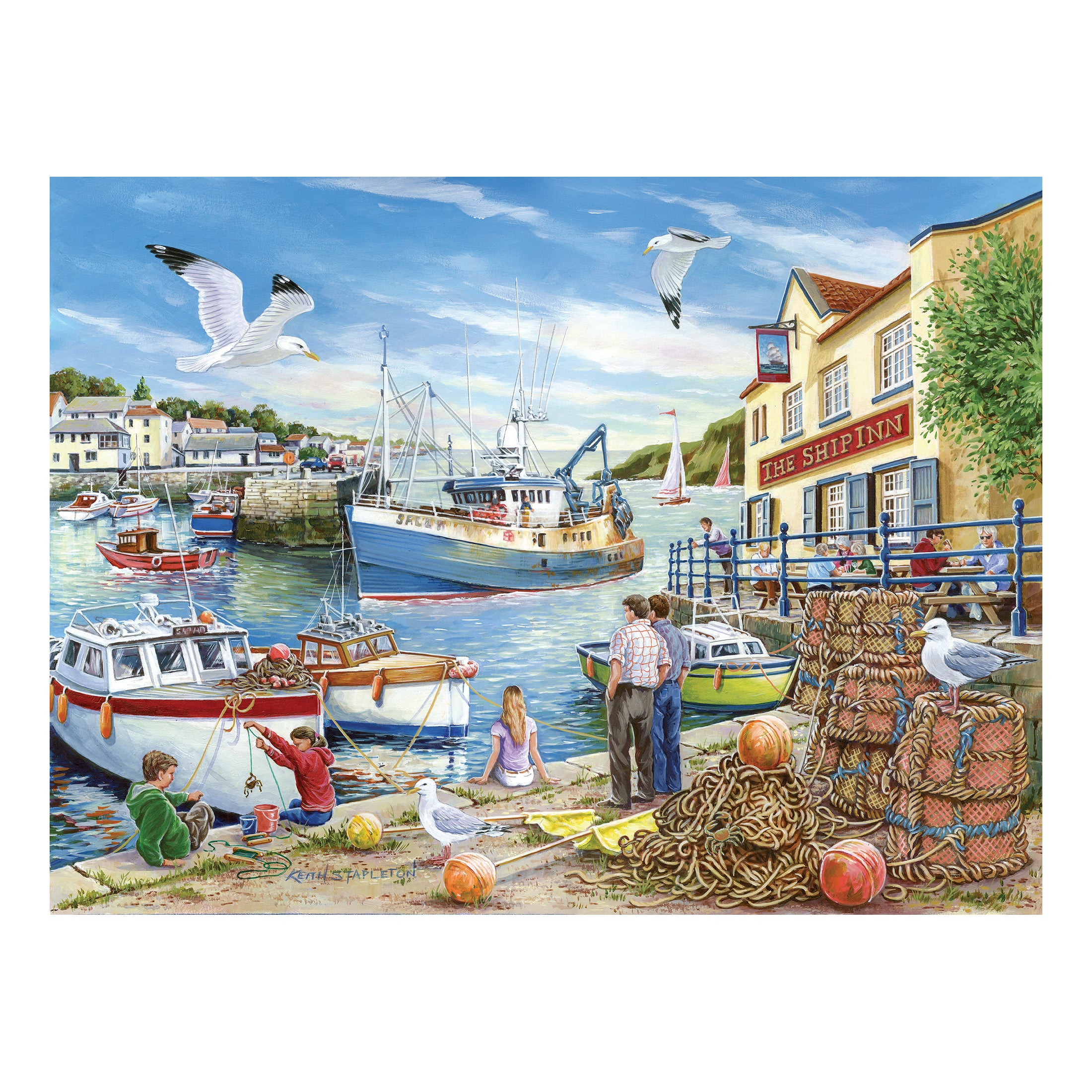 Ship Inn BIG 500 Puzzle (3 Years +)