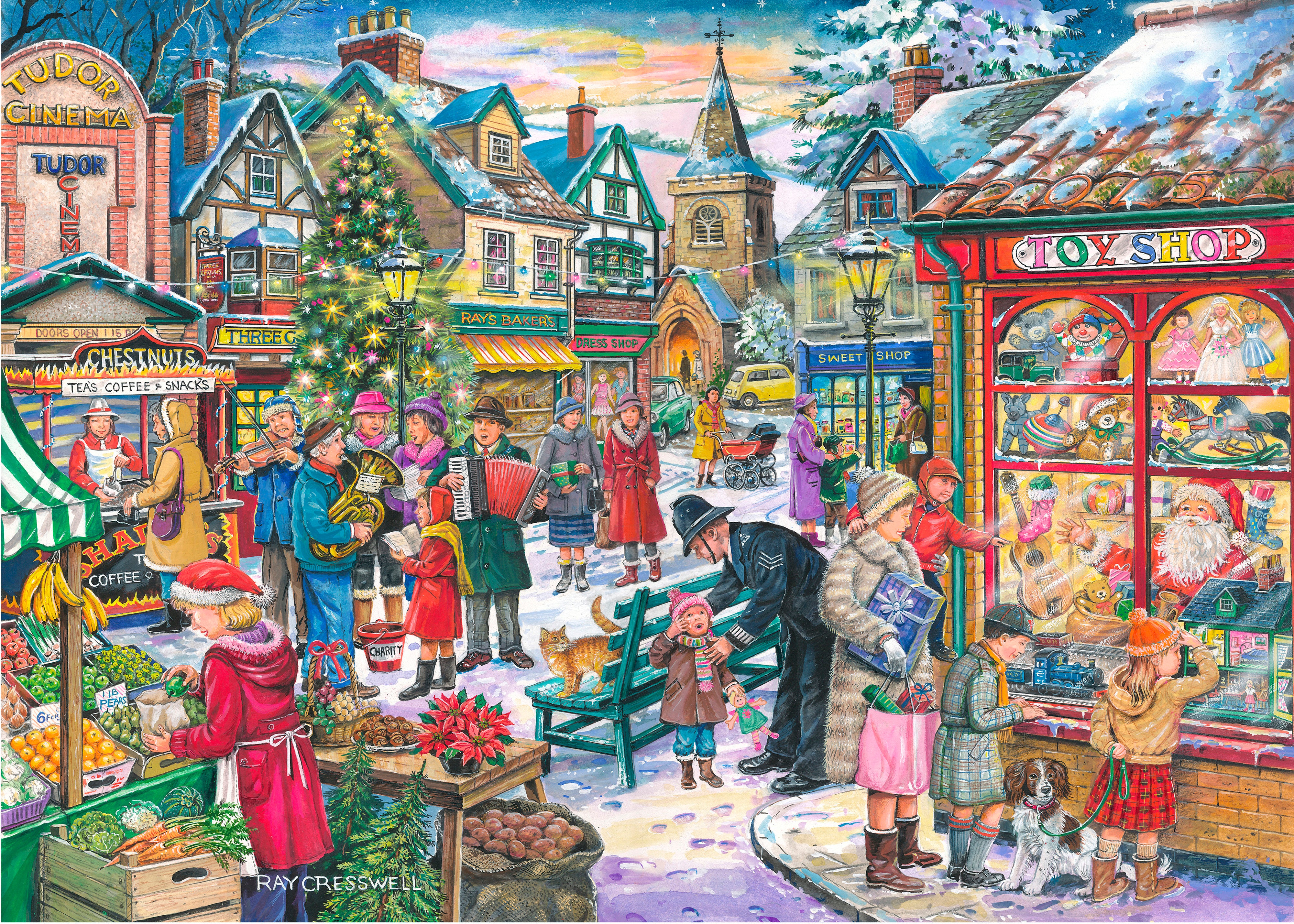 No.10 - Window Shopping BIG 500 Puzzle (3 Years +)