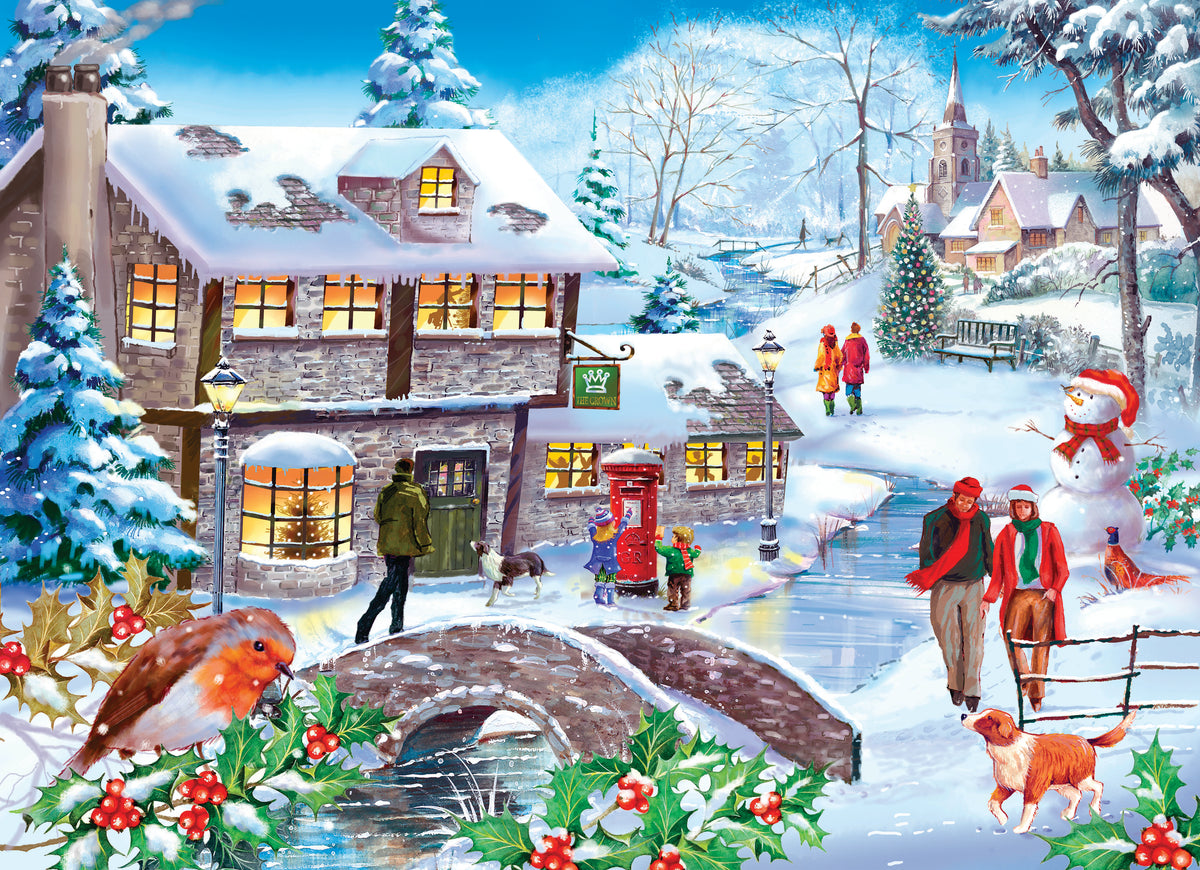 Winter Walk BIG 500 Puzzle (3 Years +)