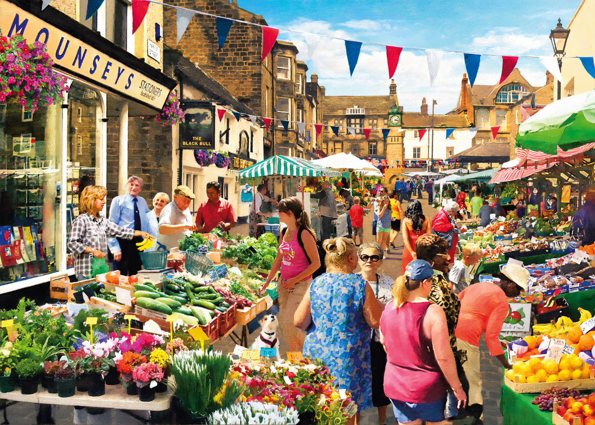 Street Market 500 Puzzle (3 Years +)