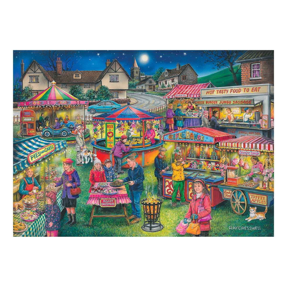 No.13 Village Fayre BIG 500 Puzzle (3 Years +)