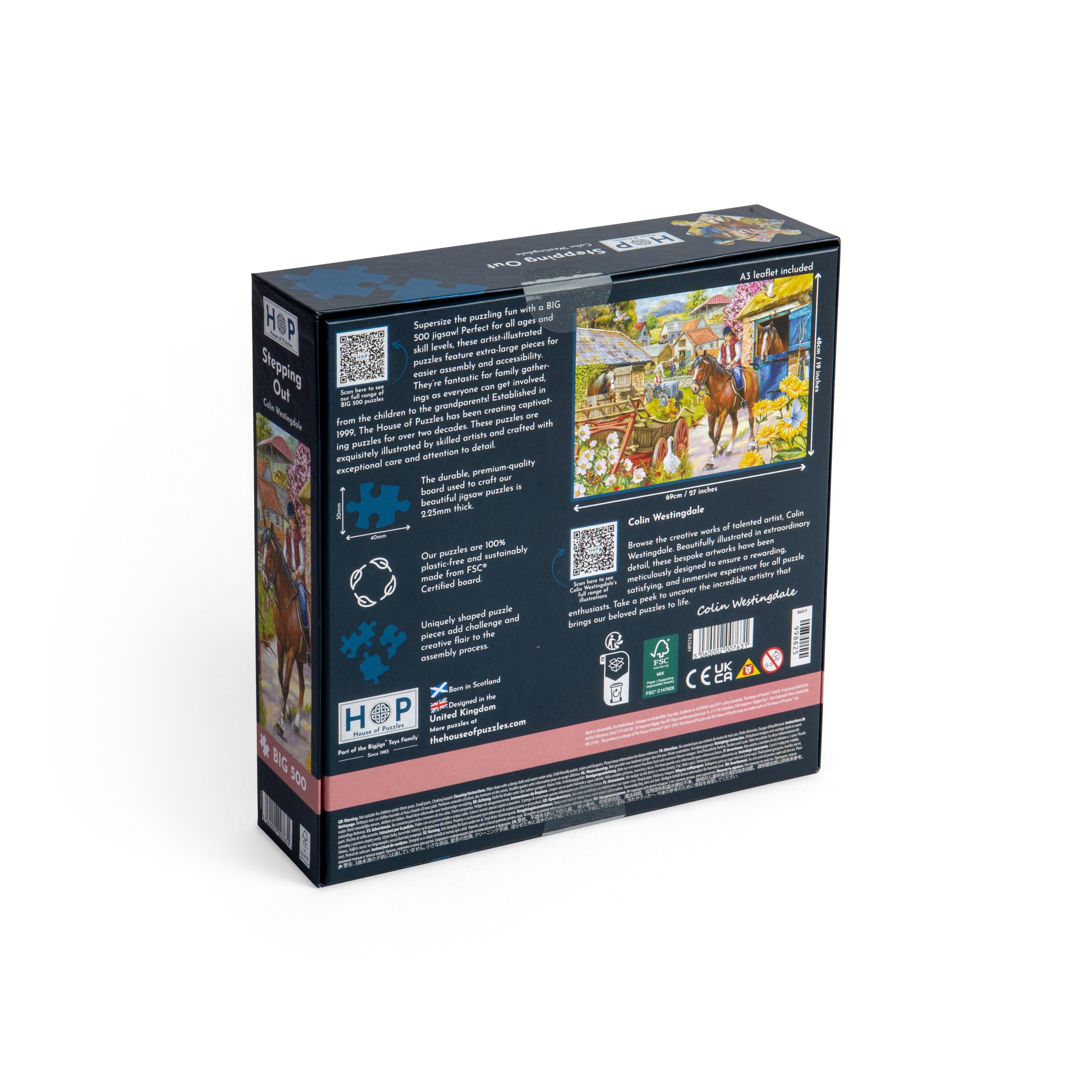 Stepping Out BIG 500 Puzzle (3 Years +)