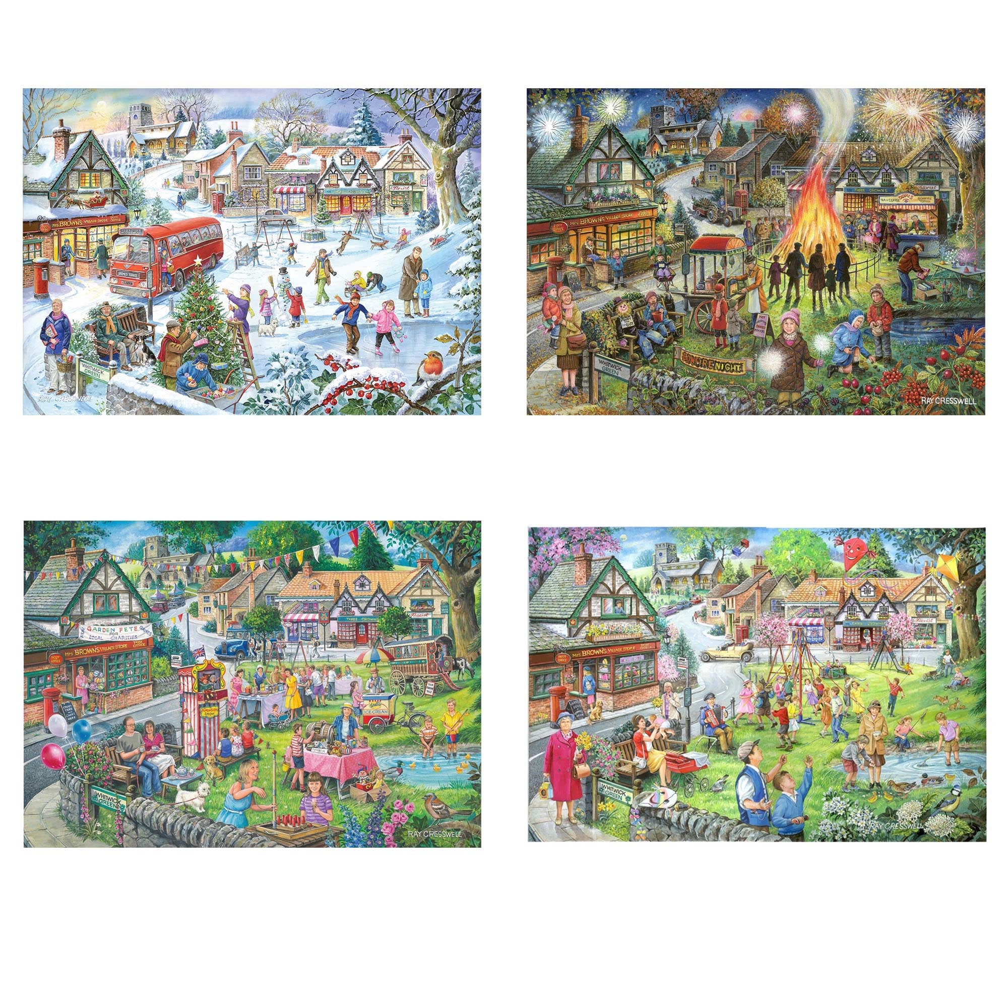 Seasons On The Green - 4 x 500 Piece (3 Years +)