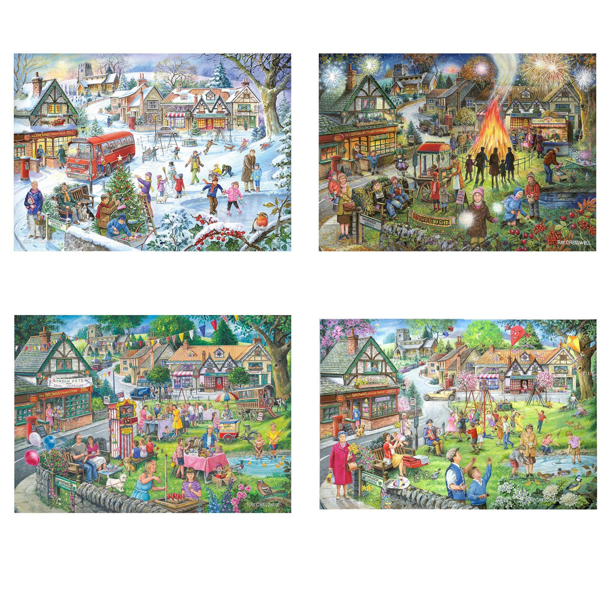 Seasons On The Green - 4 x 500 Piece (3 Years +)