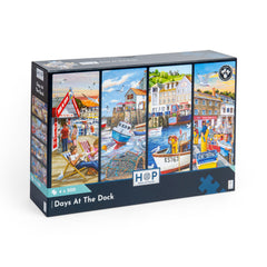 Days At The Dock - 4 x 500 Piece (3 Years +)