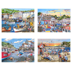 Days At The Dock - 4 x 500 Piece (3 Years +)