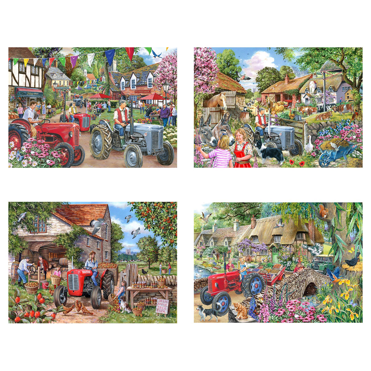 Farmer's Friends - 4 x BIG 250 Piece (3 Years +)