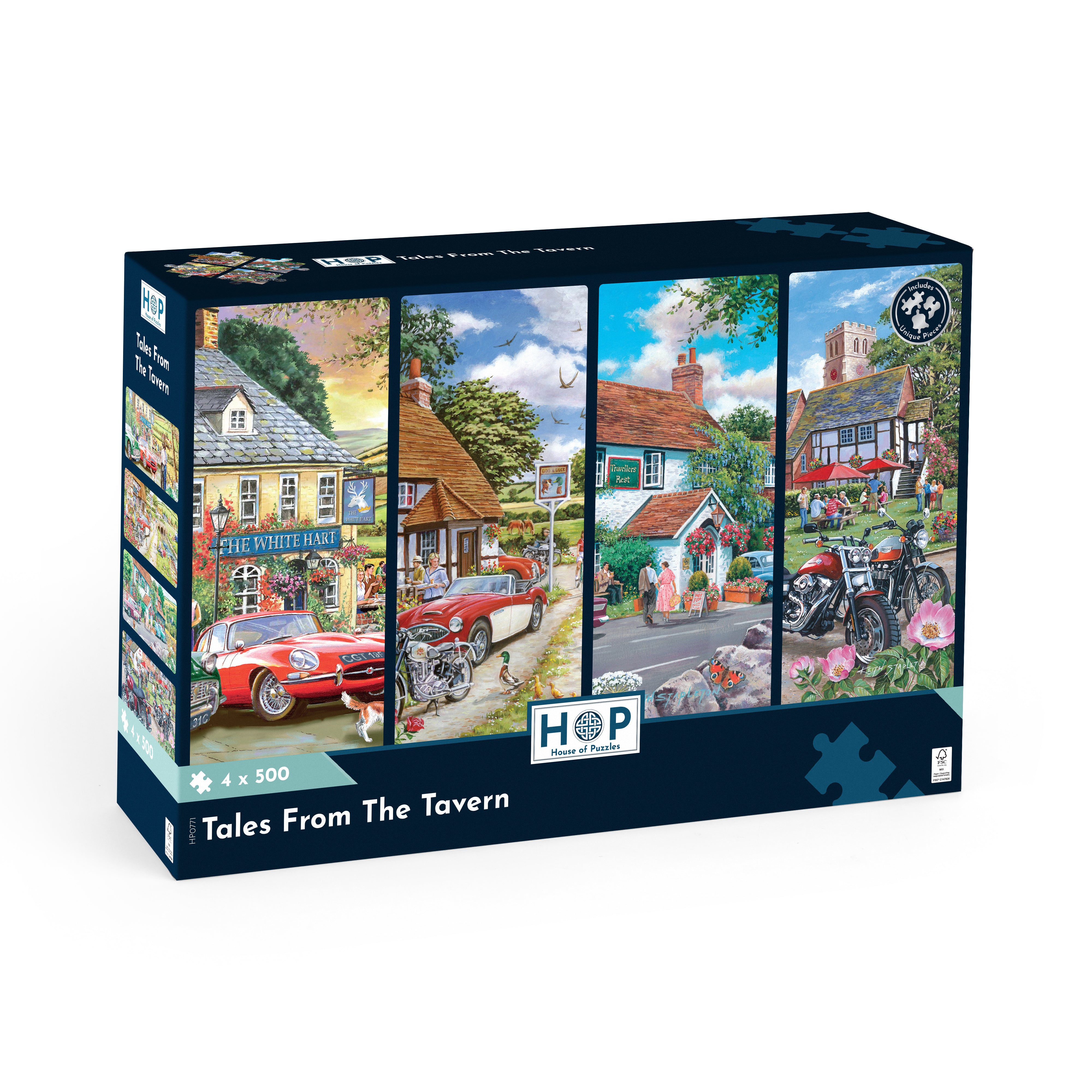 Tales From The Tavern - 4 x 500 Piece (3 Years +)