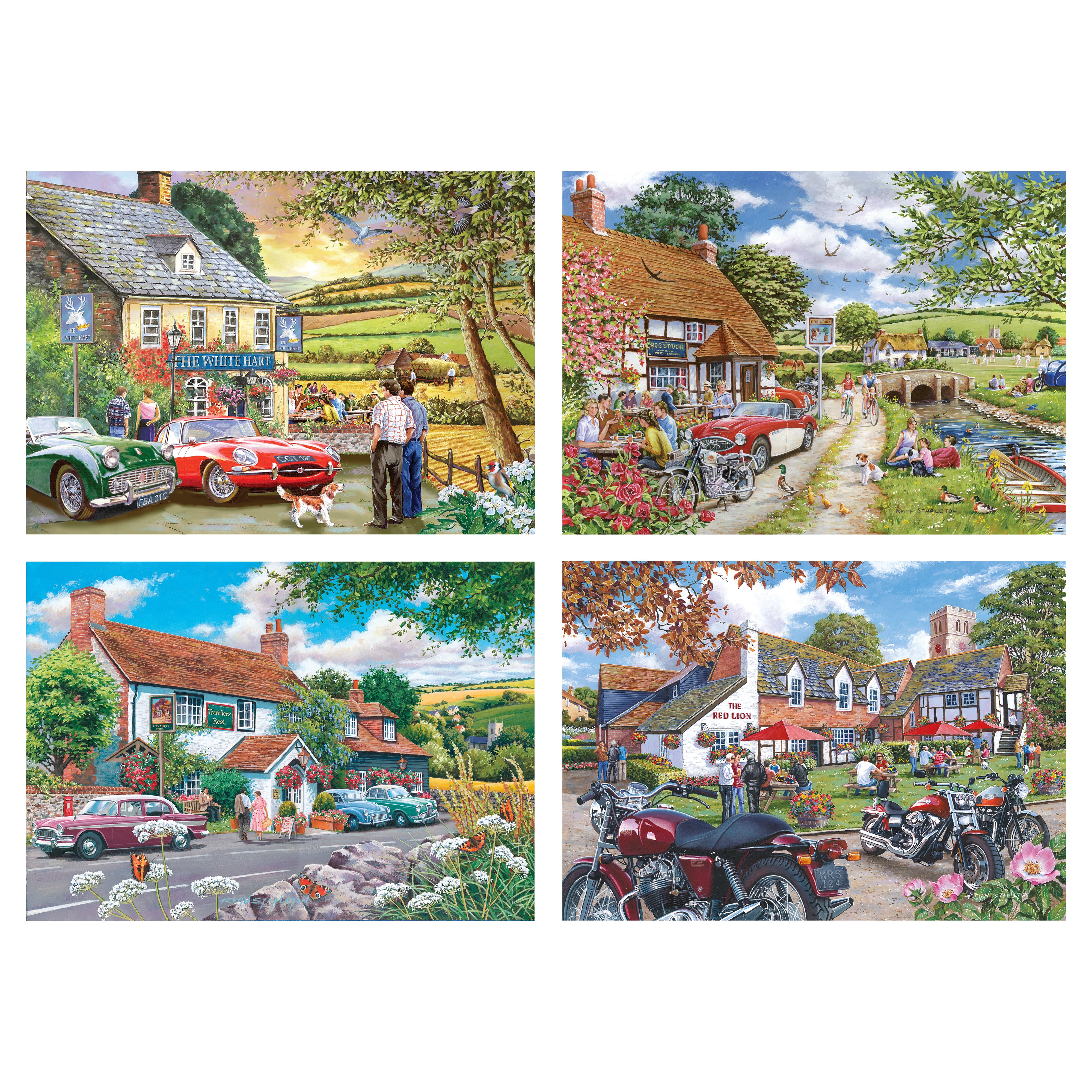 Tales From The Tavern - 4 x 500 Piece (3 Years +)