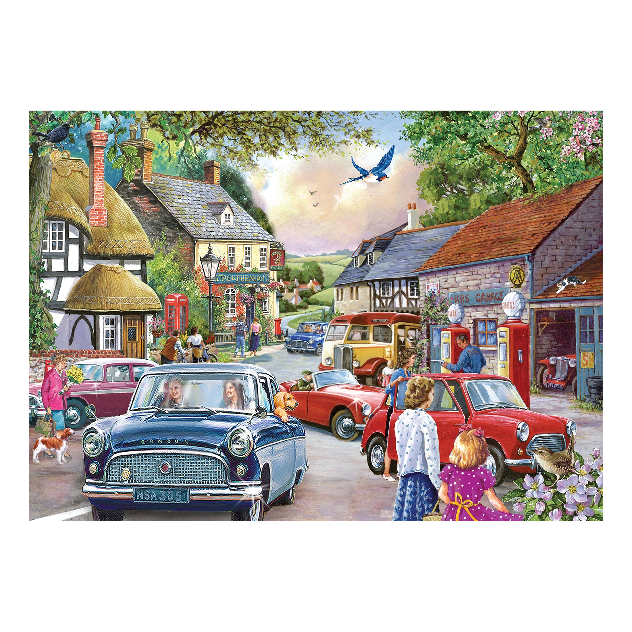 Five Bob A Gallon 1000 Piece Puzzle (3 Years +)