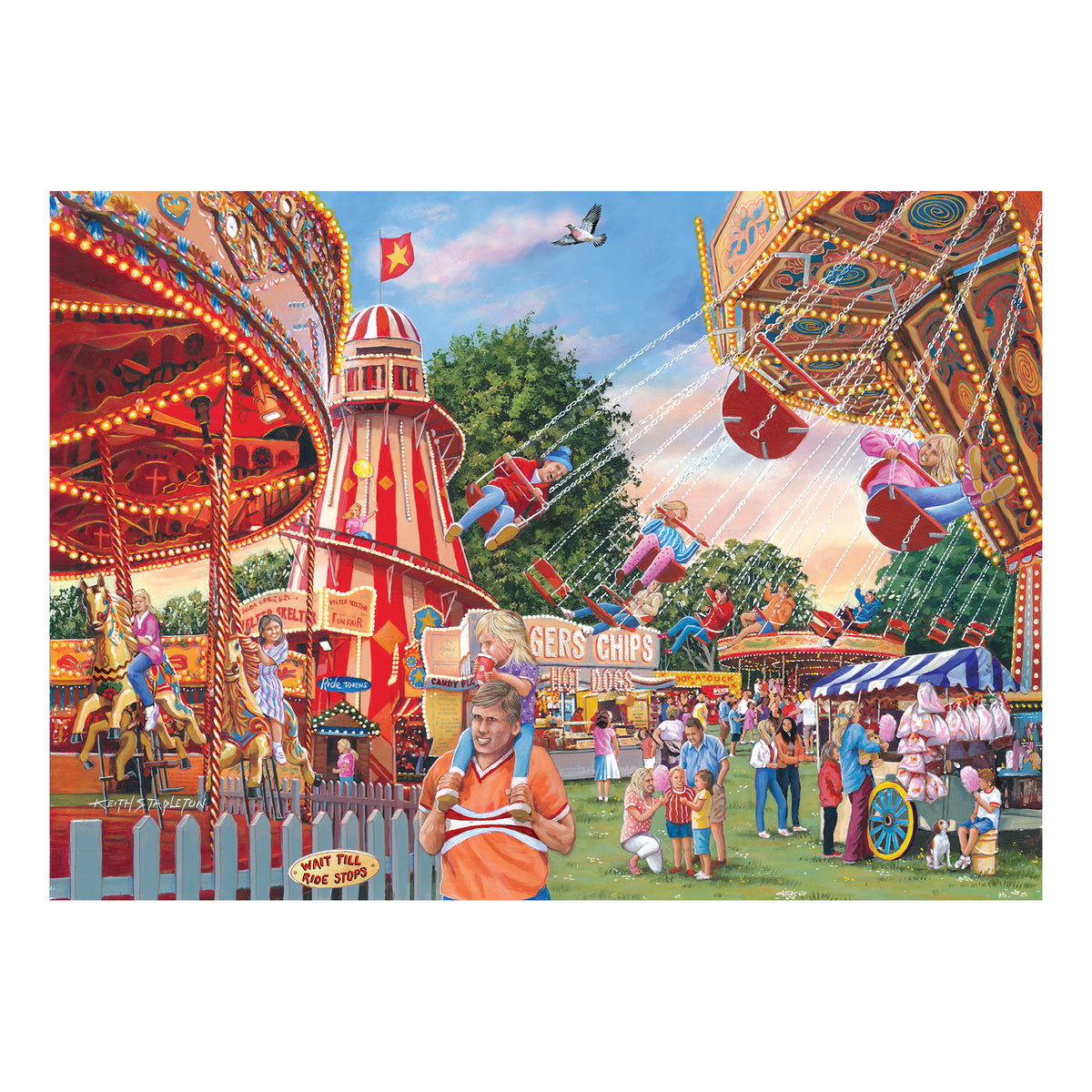 No. 28 - Fun at the Fair 1000 Piece Puzzle (3 Years +)