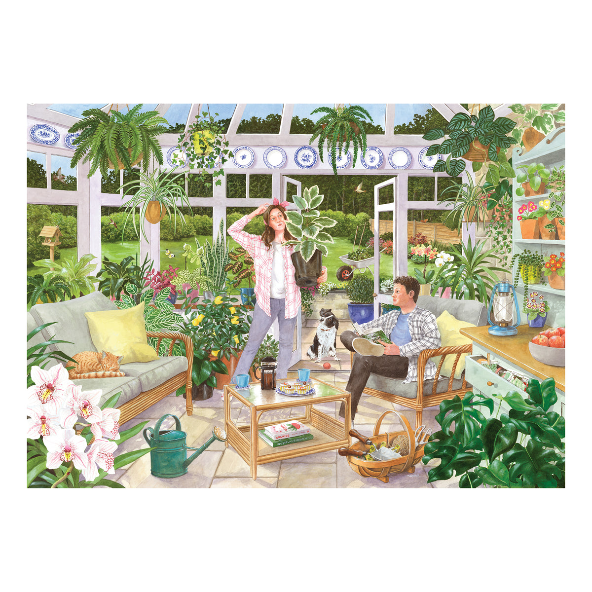 House Plant Heaven BIG 500 Puzzle (3 Years +)
