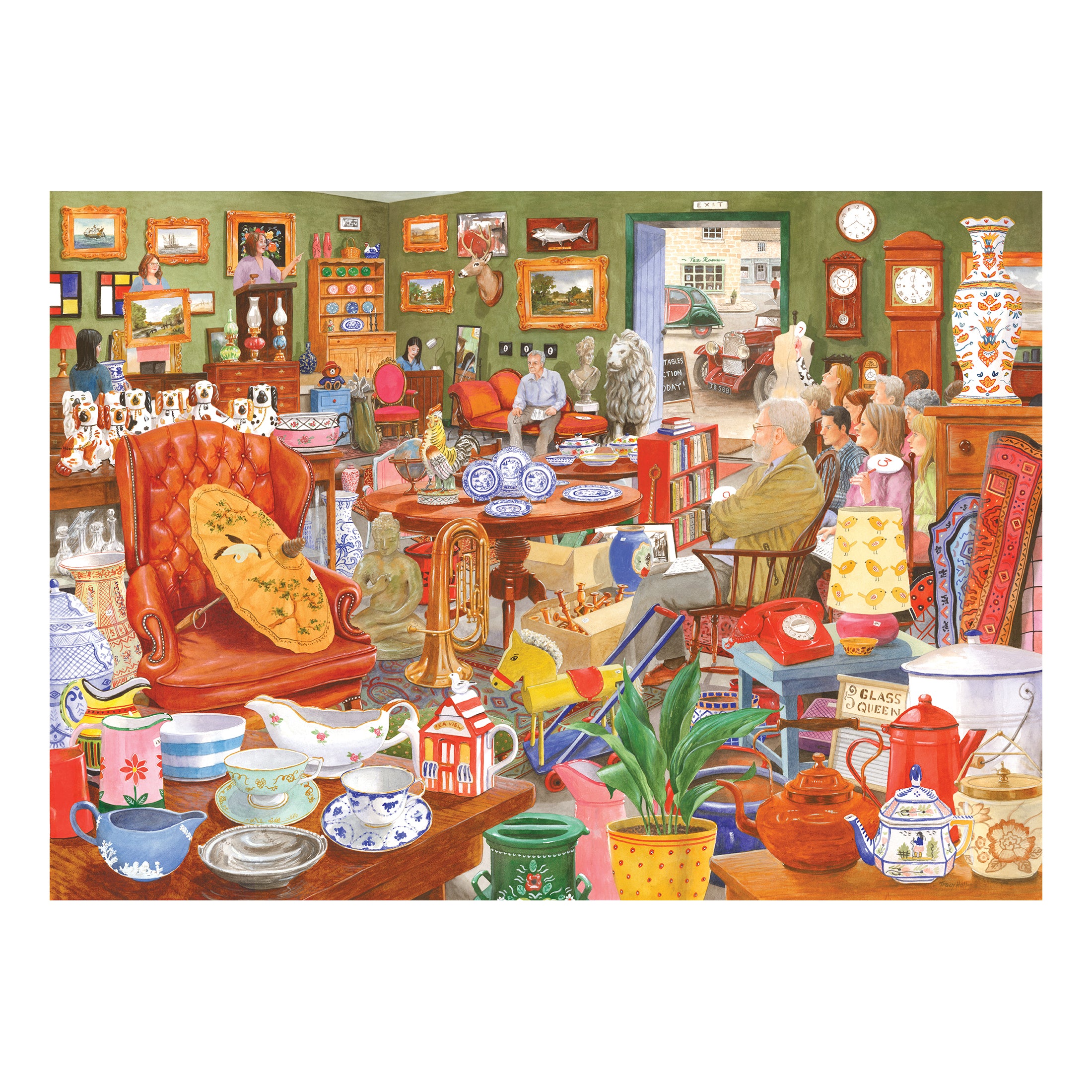 Going Going Gone 1000 Piece Puzzle (3 Years +)