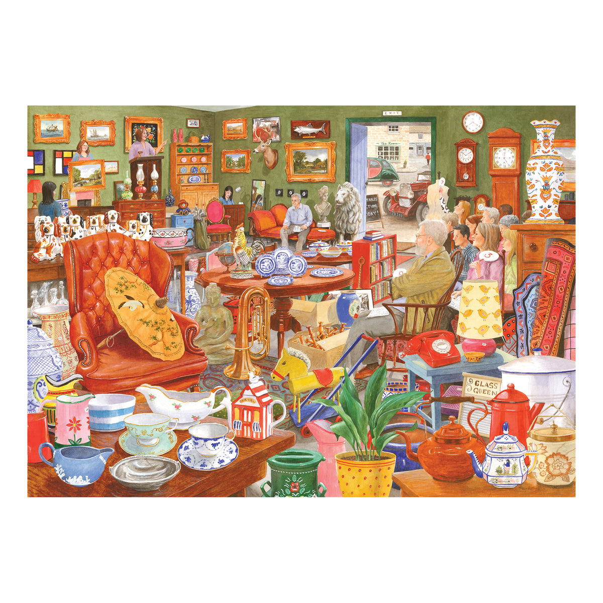 Going Going Gone 1000 Piece Puzzle (3 Years +)