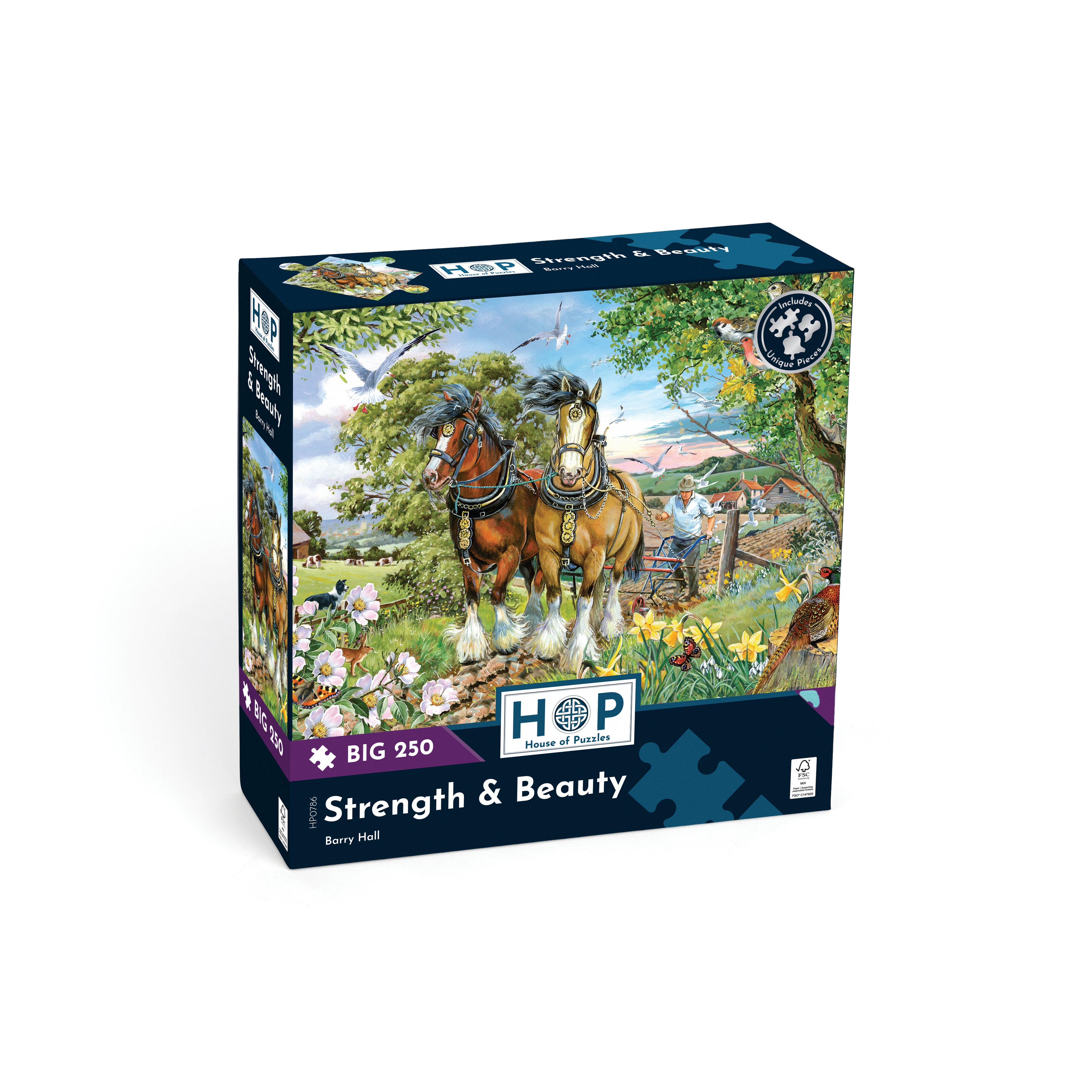 Strength & Beauty BIG 250 Puzzle (3 Years +)
