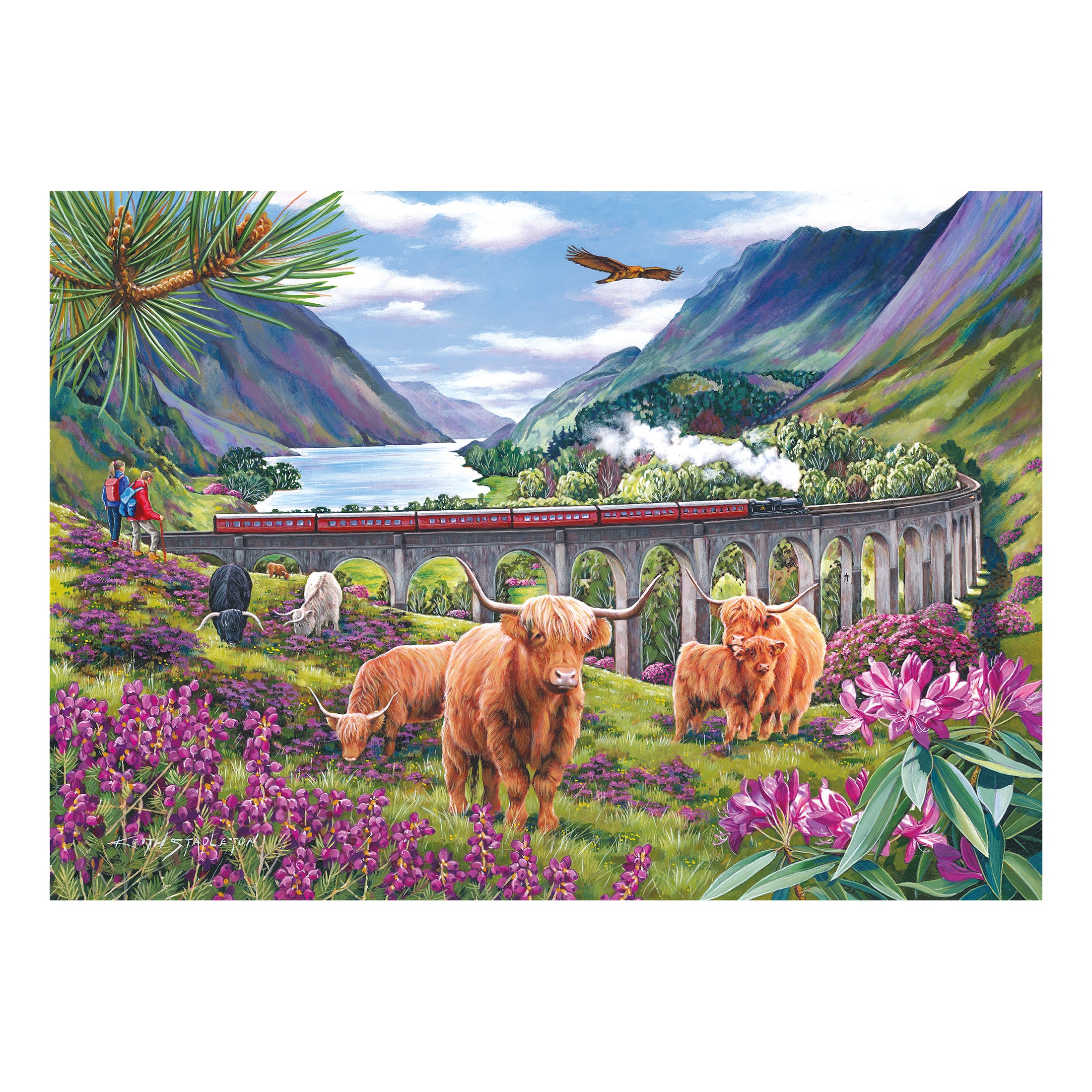Glenfinnan Ladies Puzzle Tube - 150 Piece (6)