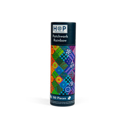 Patchwork Rainbow Puzzle Tube - 150 Piece (6)