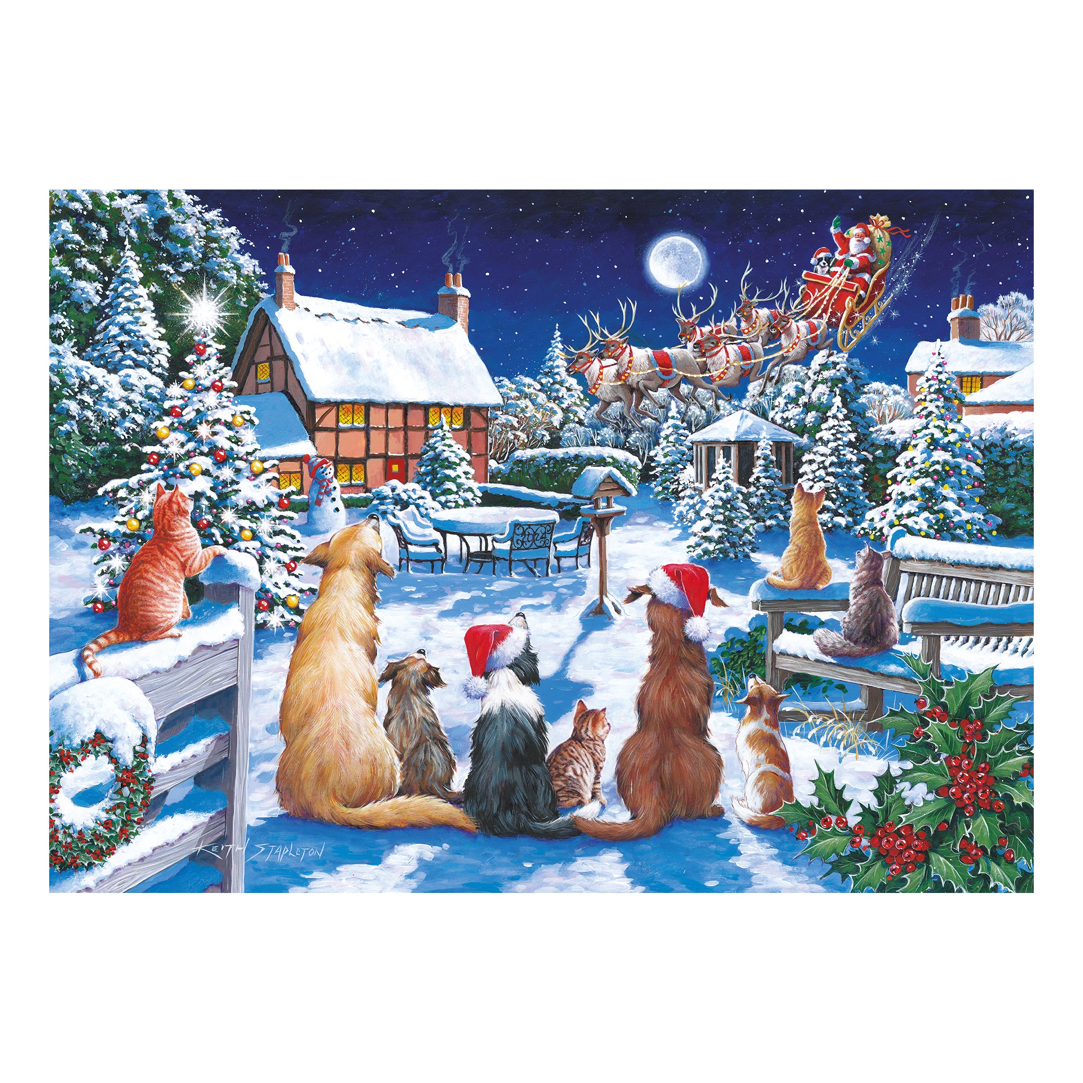 Santa Paws Puzzle Tube - 150 Piece (6)