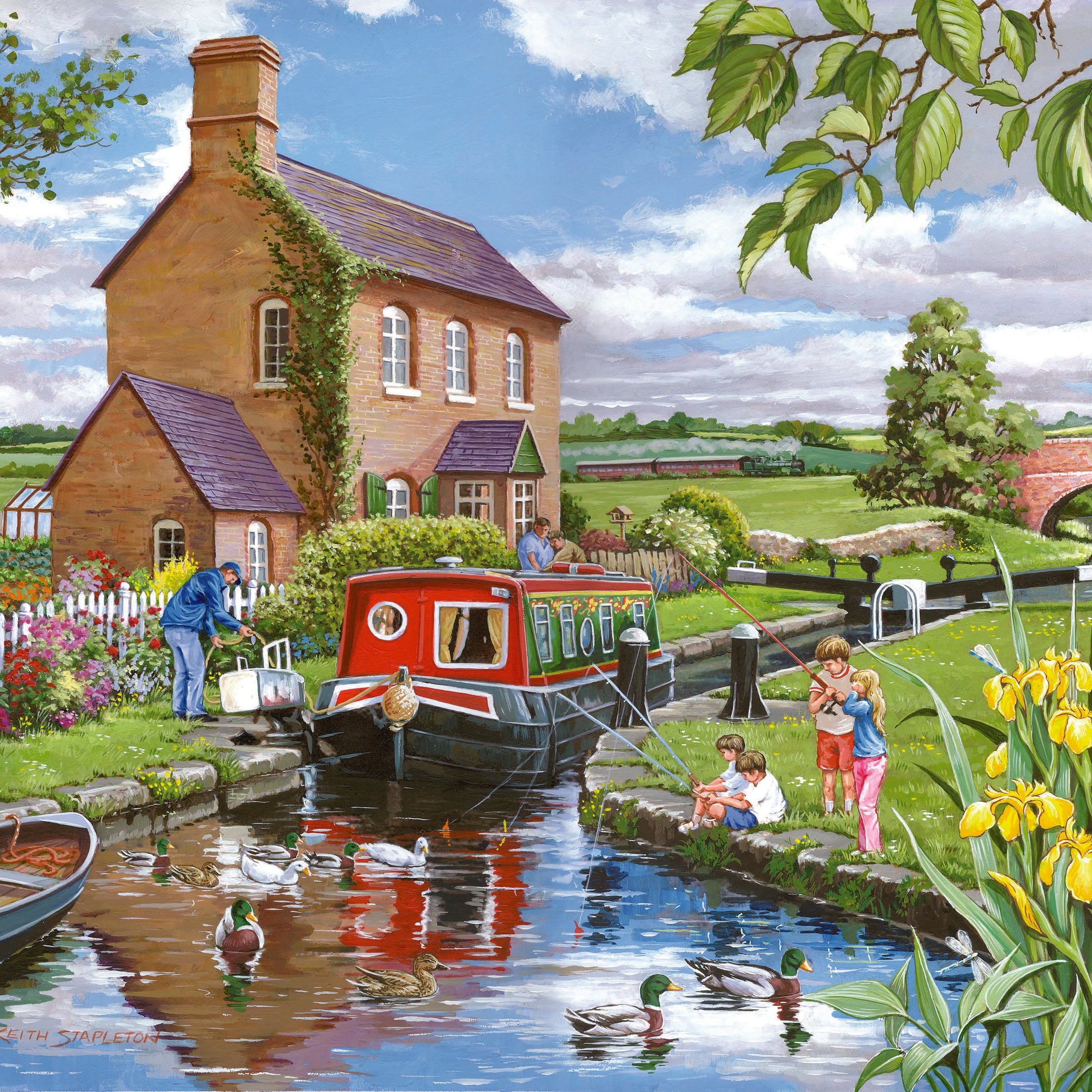 Keeper's Cottage Puzzle Tube - 150 Piece (6)