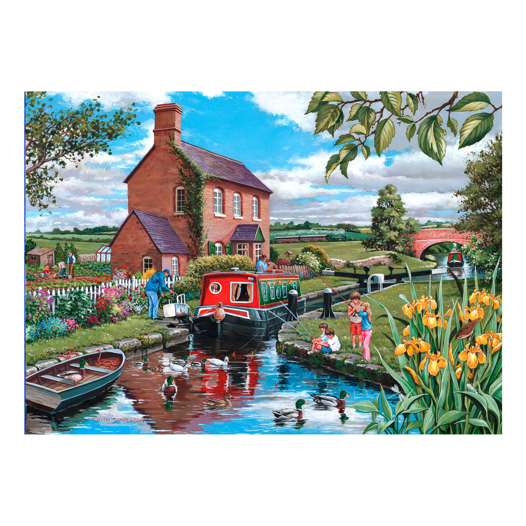 Keeper's Cottage Puzzle Tube - 150 Piece (6)