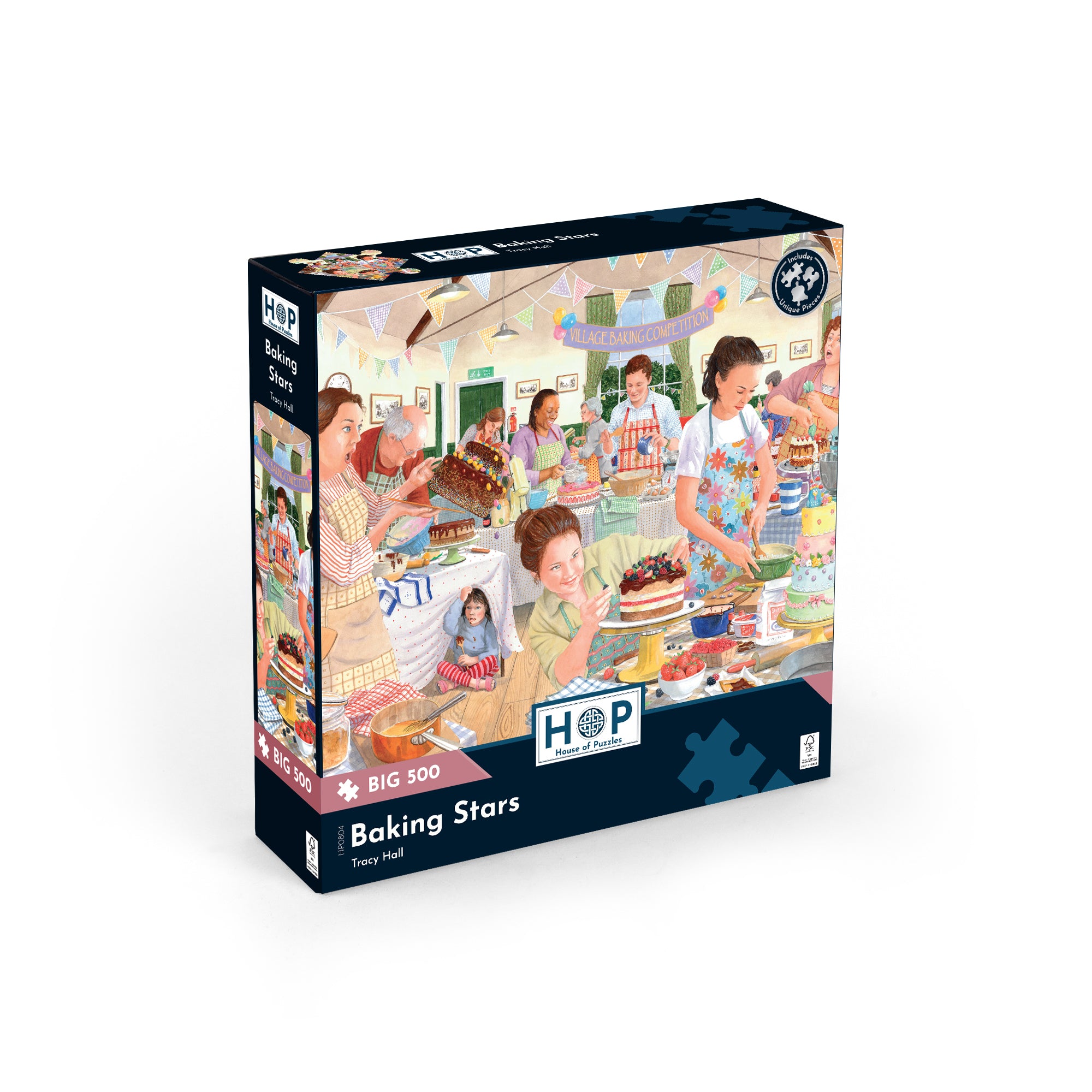 Baking Stars BIG 500 Puzzle