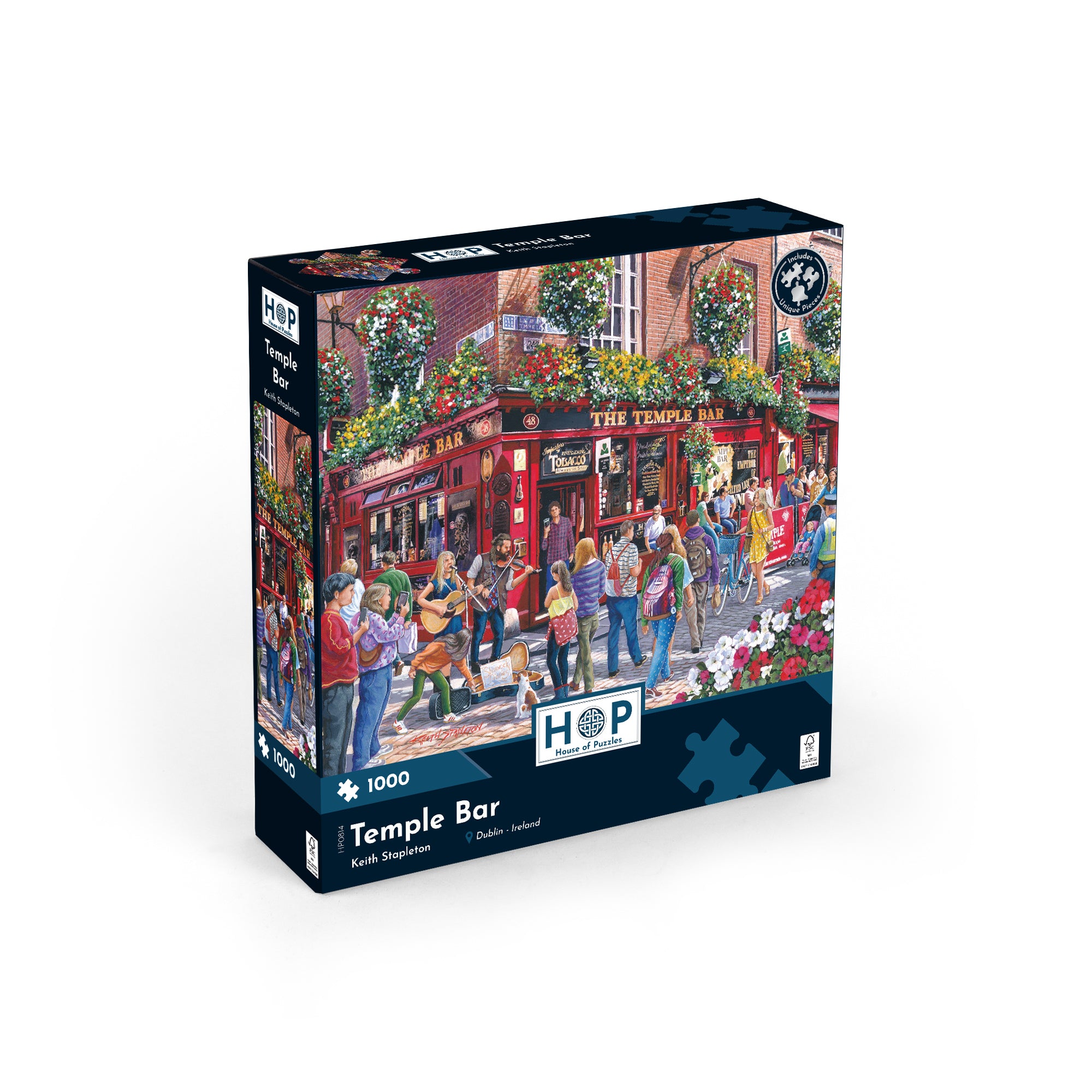 Temple Bar 1000 Piece Puzzle