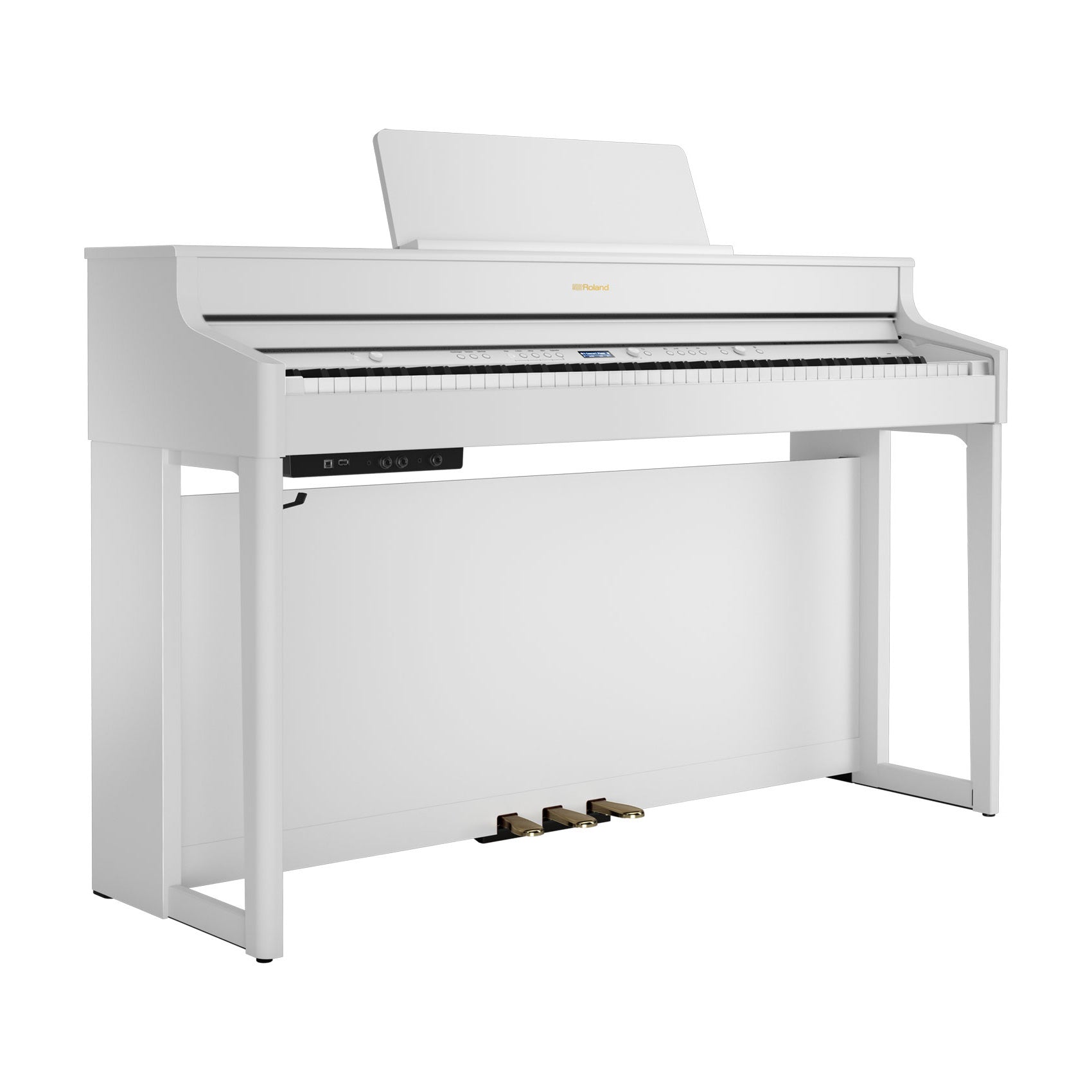 Roland HP702 digital piano - White