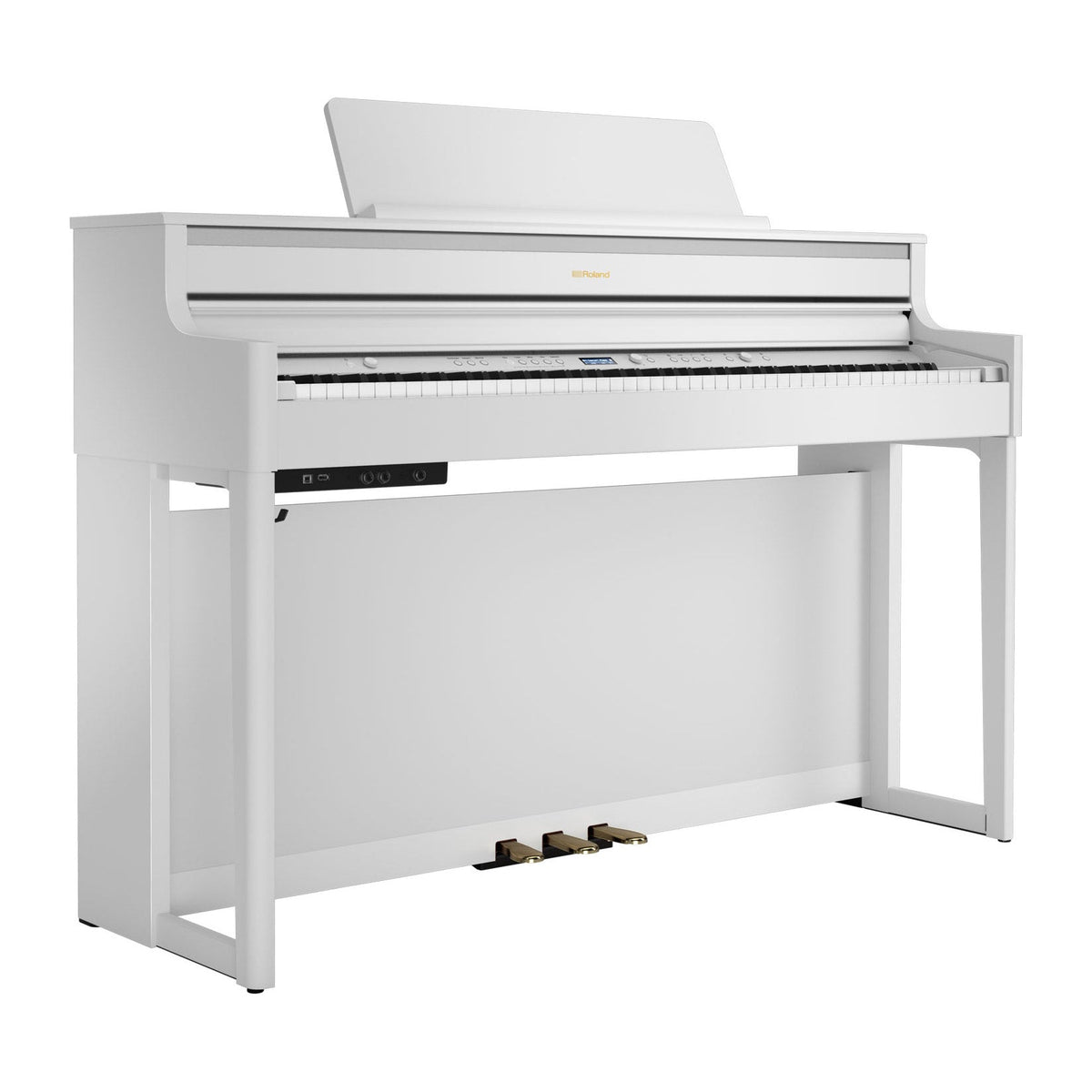 Roland HP704 digital piano - White