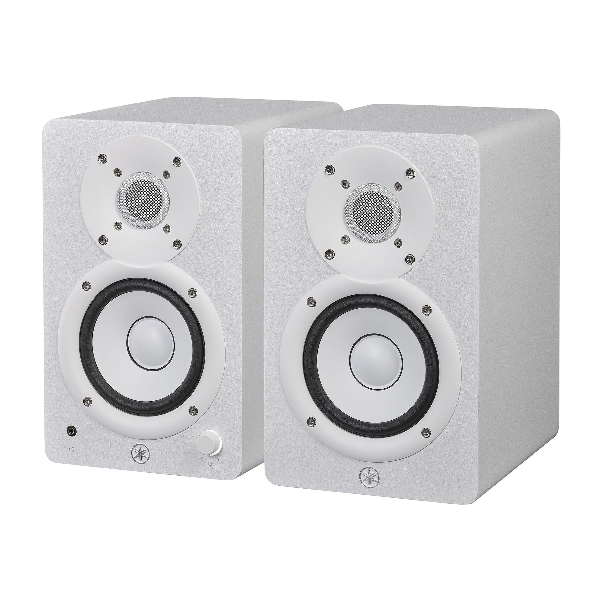 Yamaha HS4 studio monitor speaker pair - White